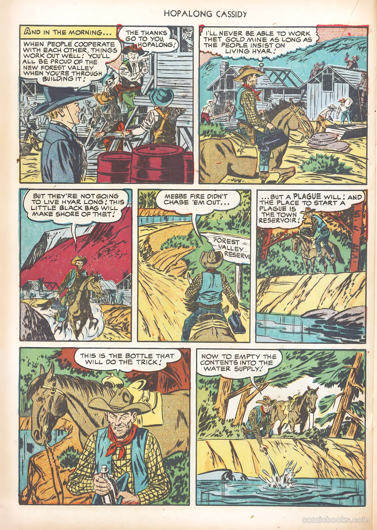 Hopalong Cassidy #58 (1951) — page 20 of 36