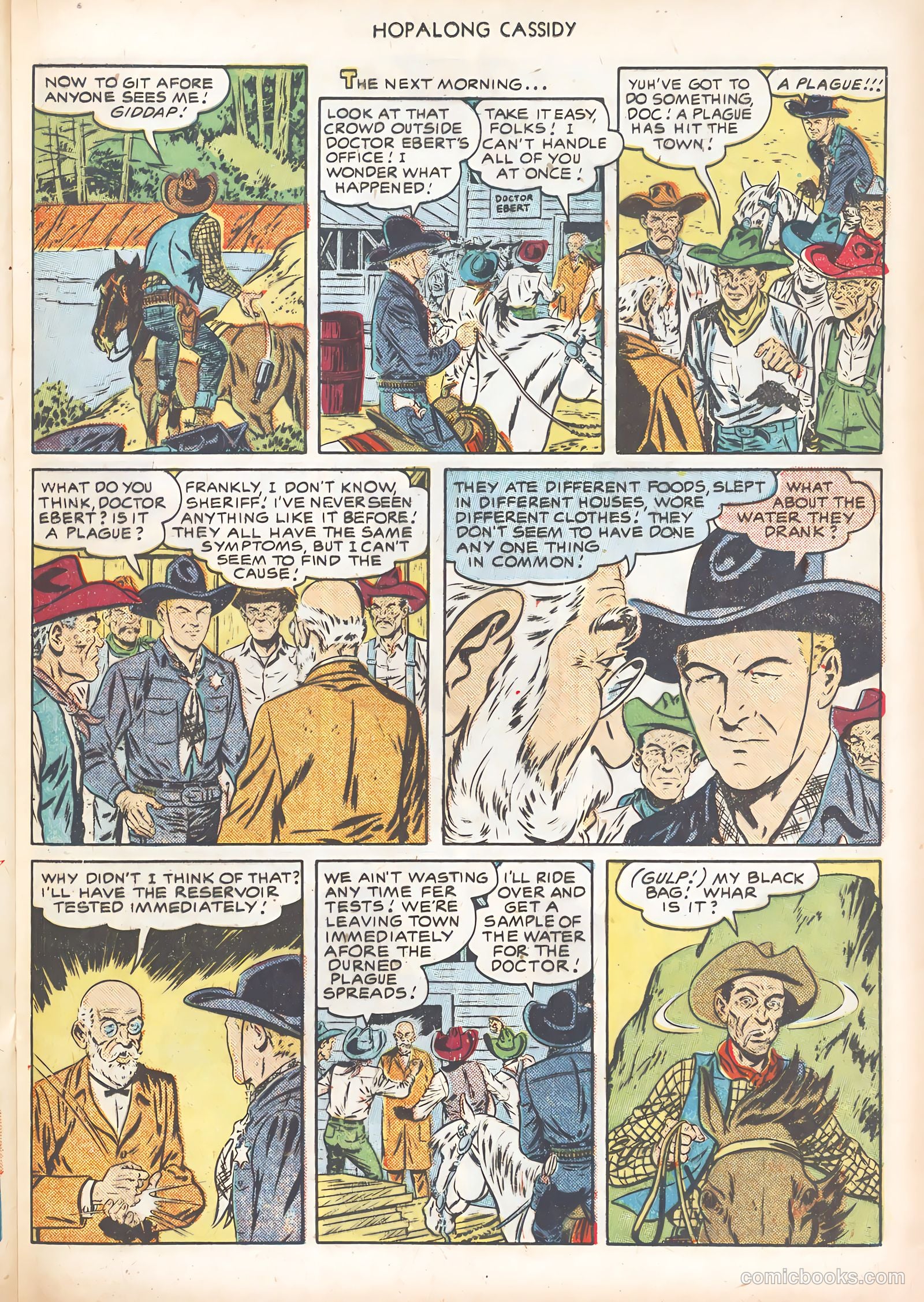 Hopalong Cassidy #58 (1951) — page 21 of 36