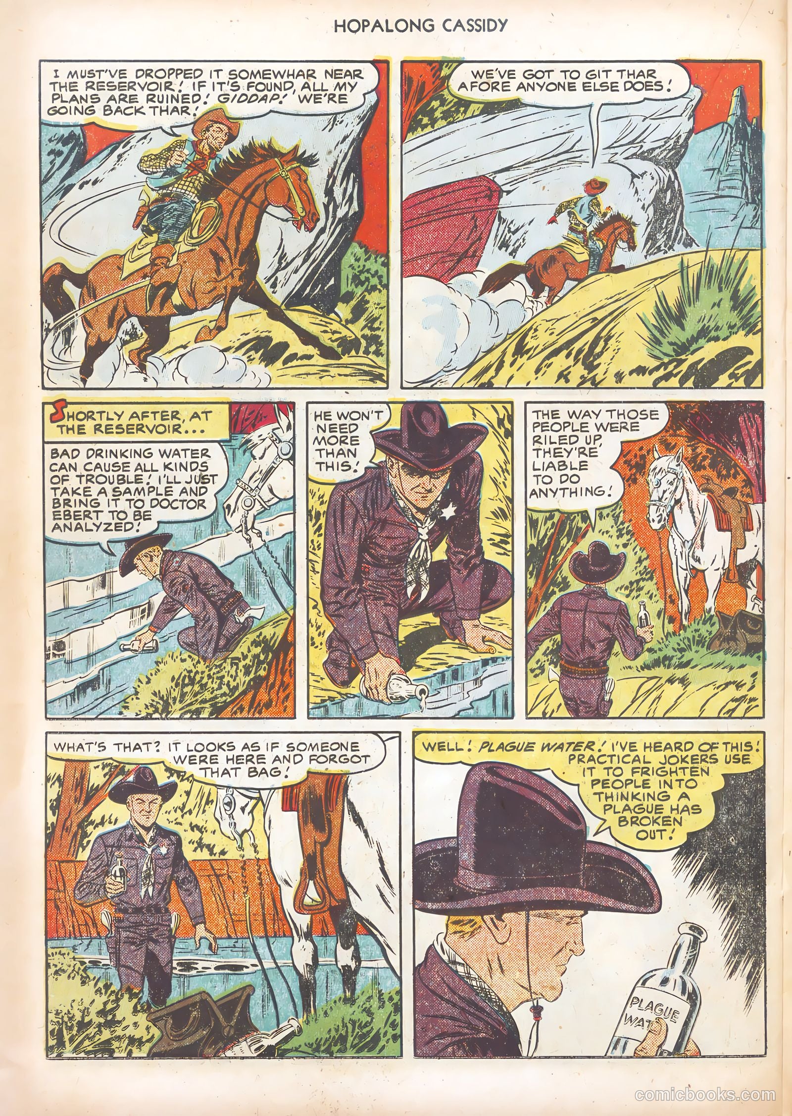 Hopalong Cassidy #58 (1951) — page 22 of 36