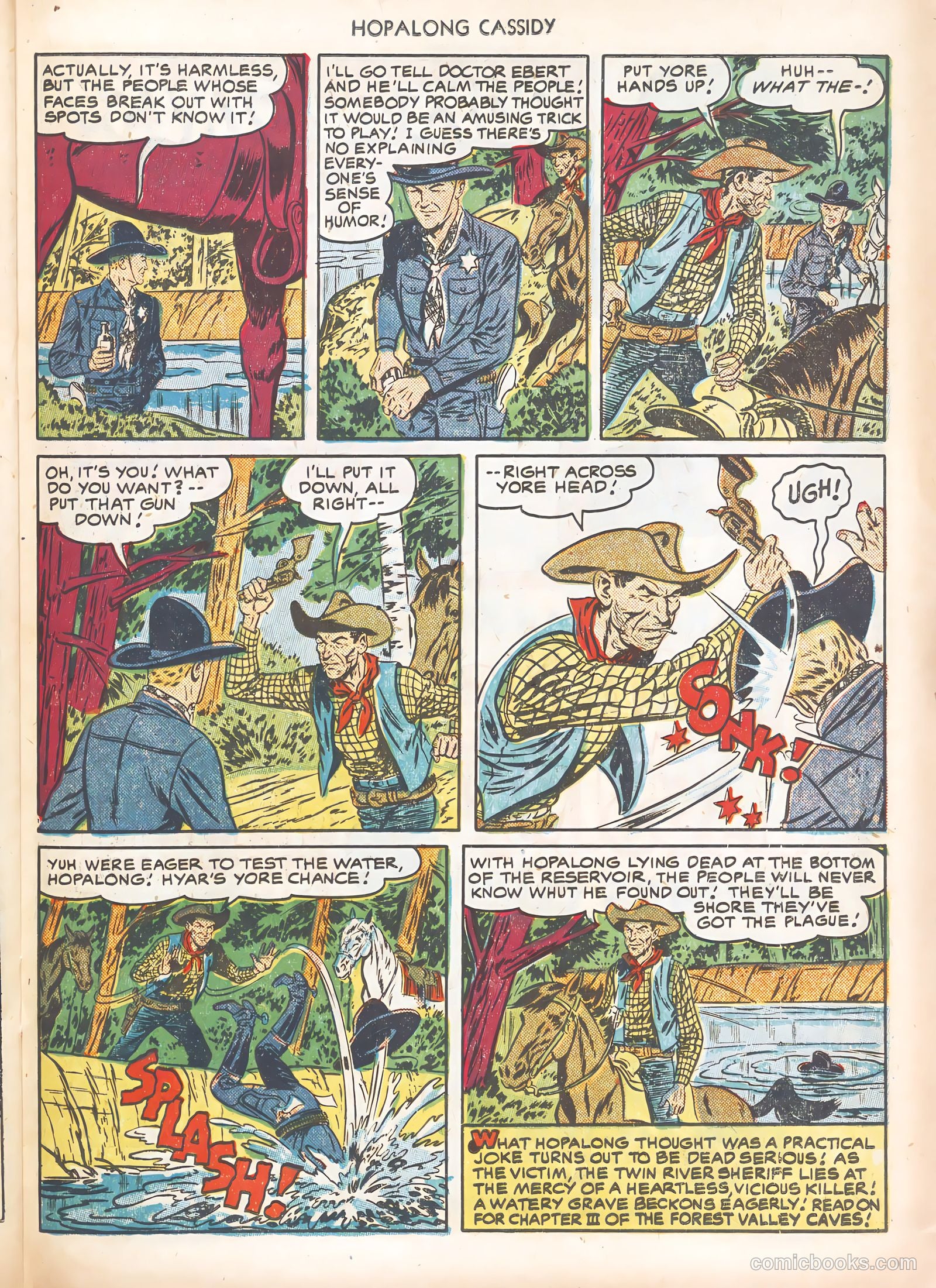 Hopalong Cassidy #58 (1951) — page 23 of 36
