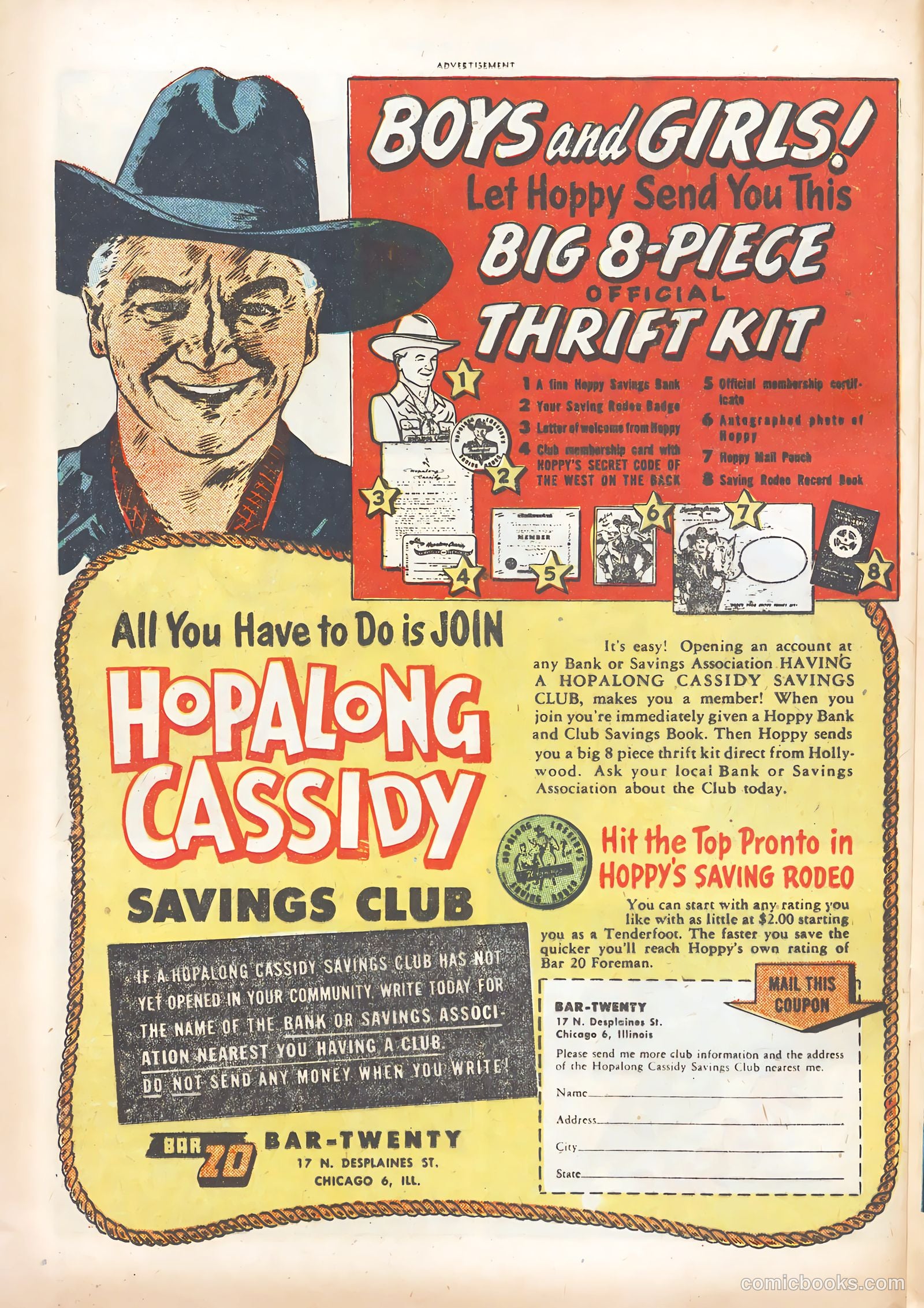 Hopalong Cassidy #58 (1951) — page 24 of 36