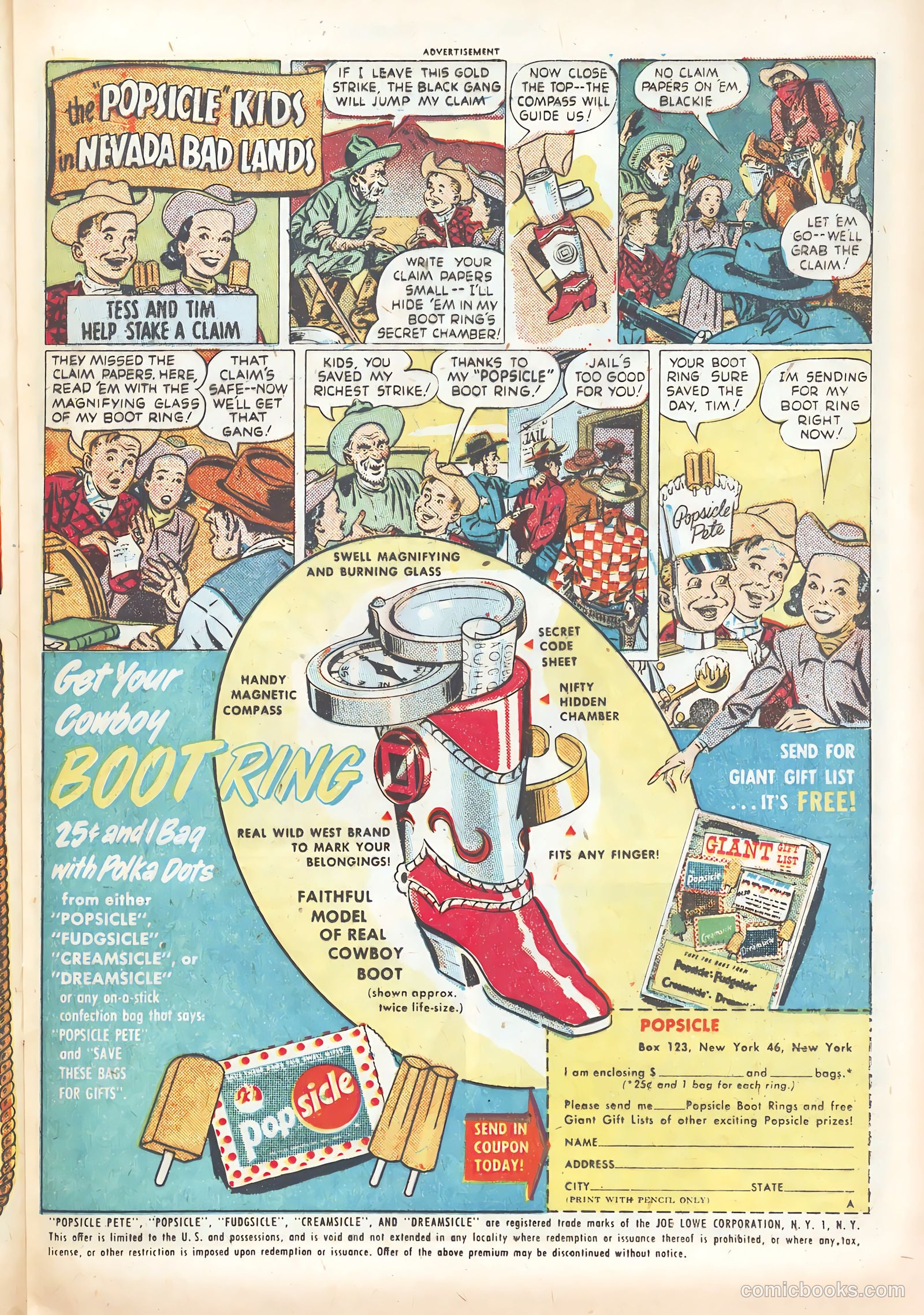 Hopalong Cassidy #58 (1951) — page 25 of 36