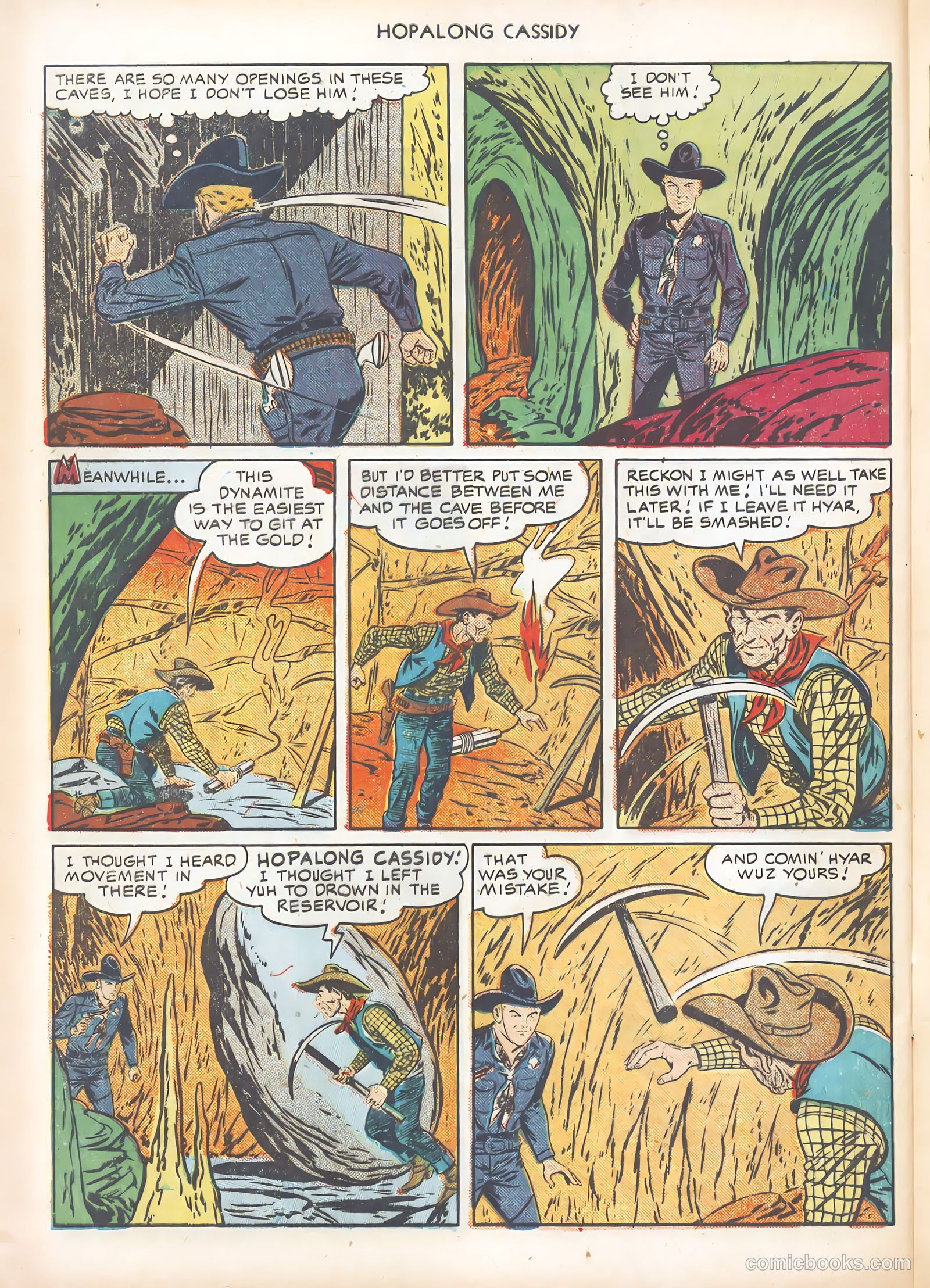Hopalong Cassidy #58 (1951) — page 28 of 36
