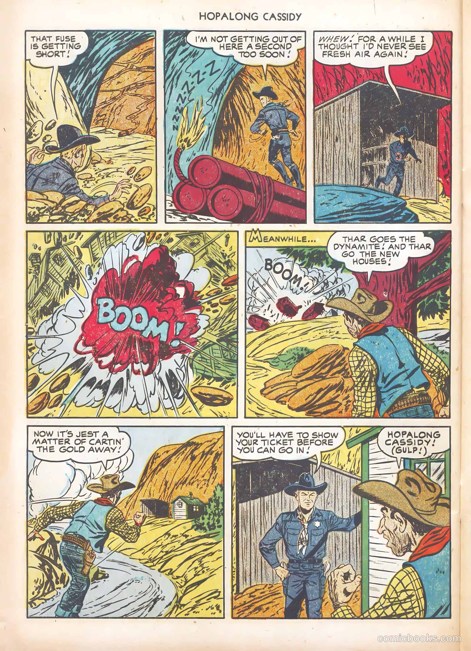 Hopalong Cassidy #58 (1951) — page 30 of 36