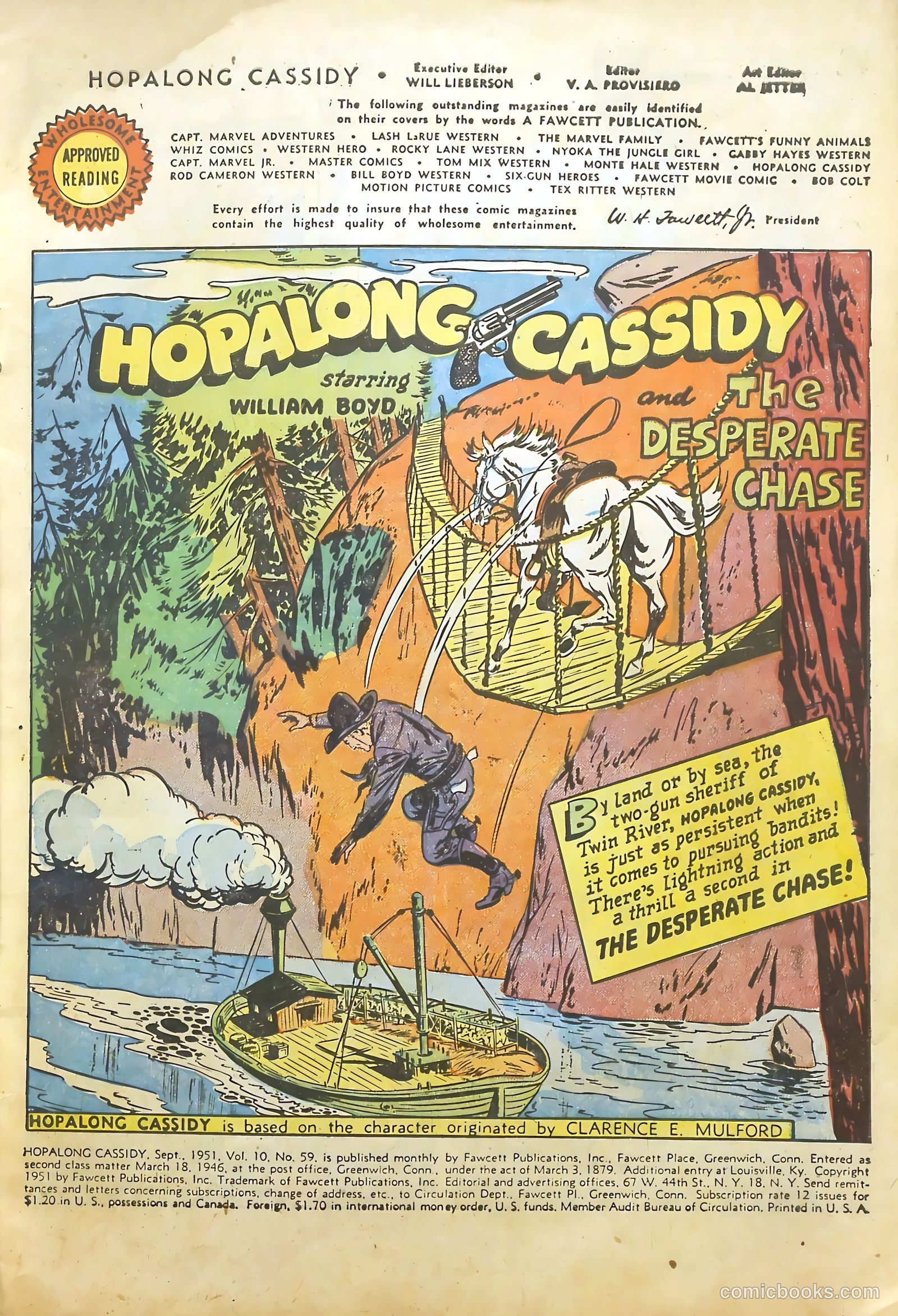 Hopalong Cassidy #59 (1951) — page 3 of 36