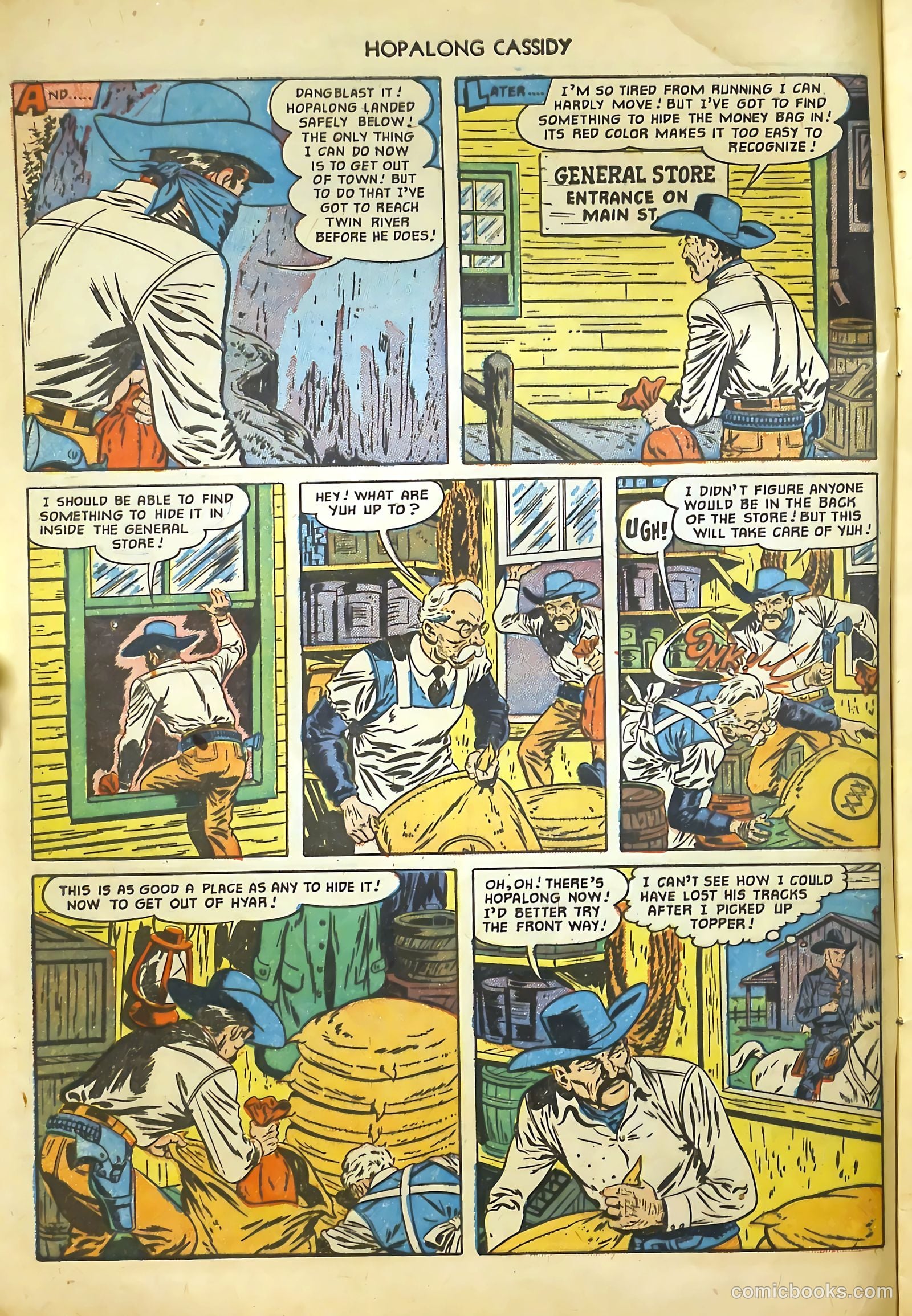 Hopalong Cassidy #59 (1951) — page 8 of 36