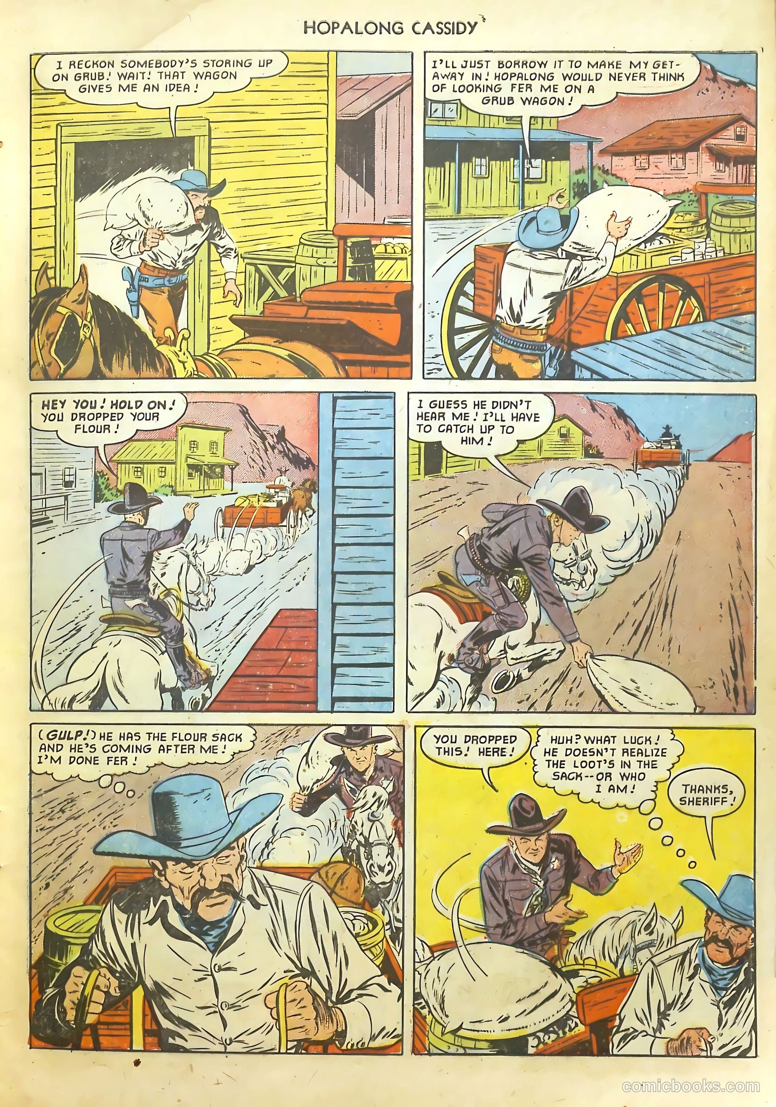 Hopalong Cassidy #59 (1951) — page 9 of 36