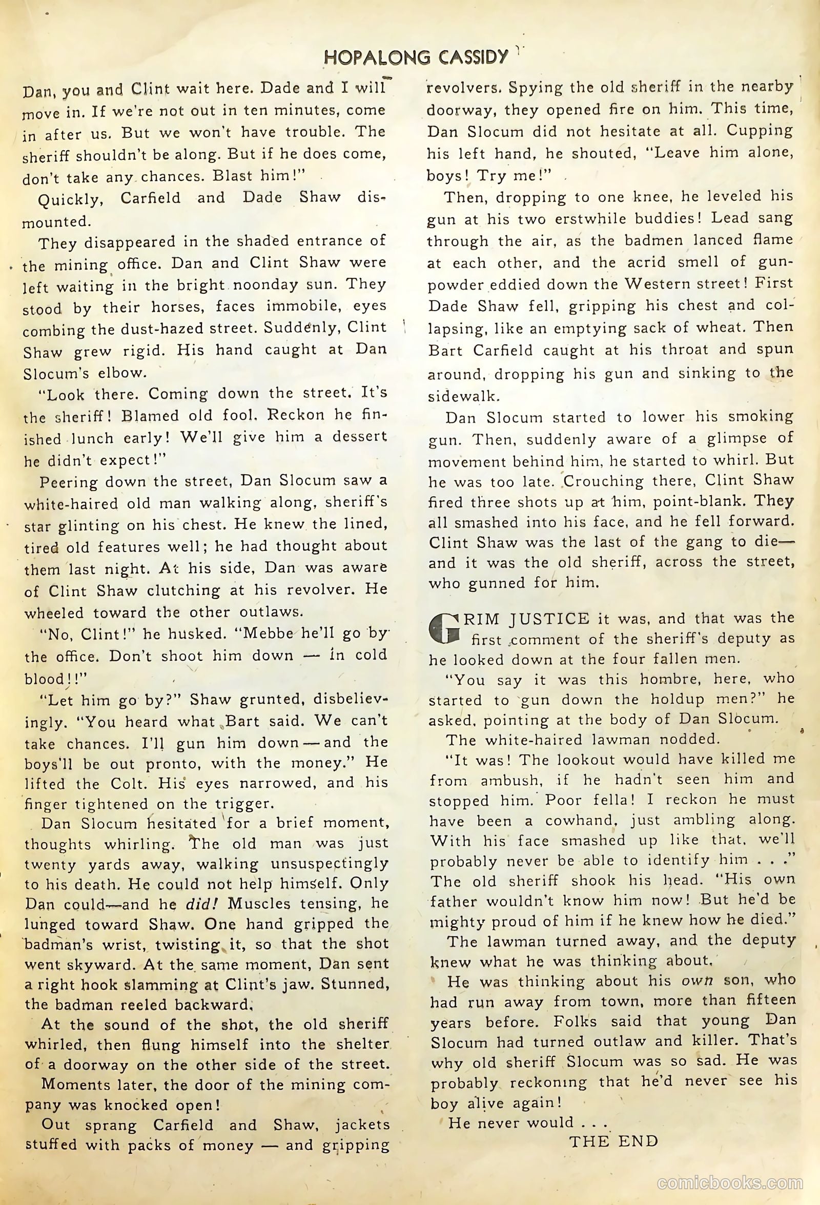 Hopalong Cassidy #59 (1951) — page 17 of 36