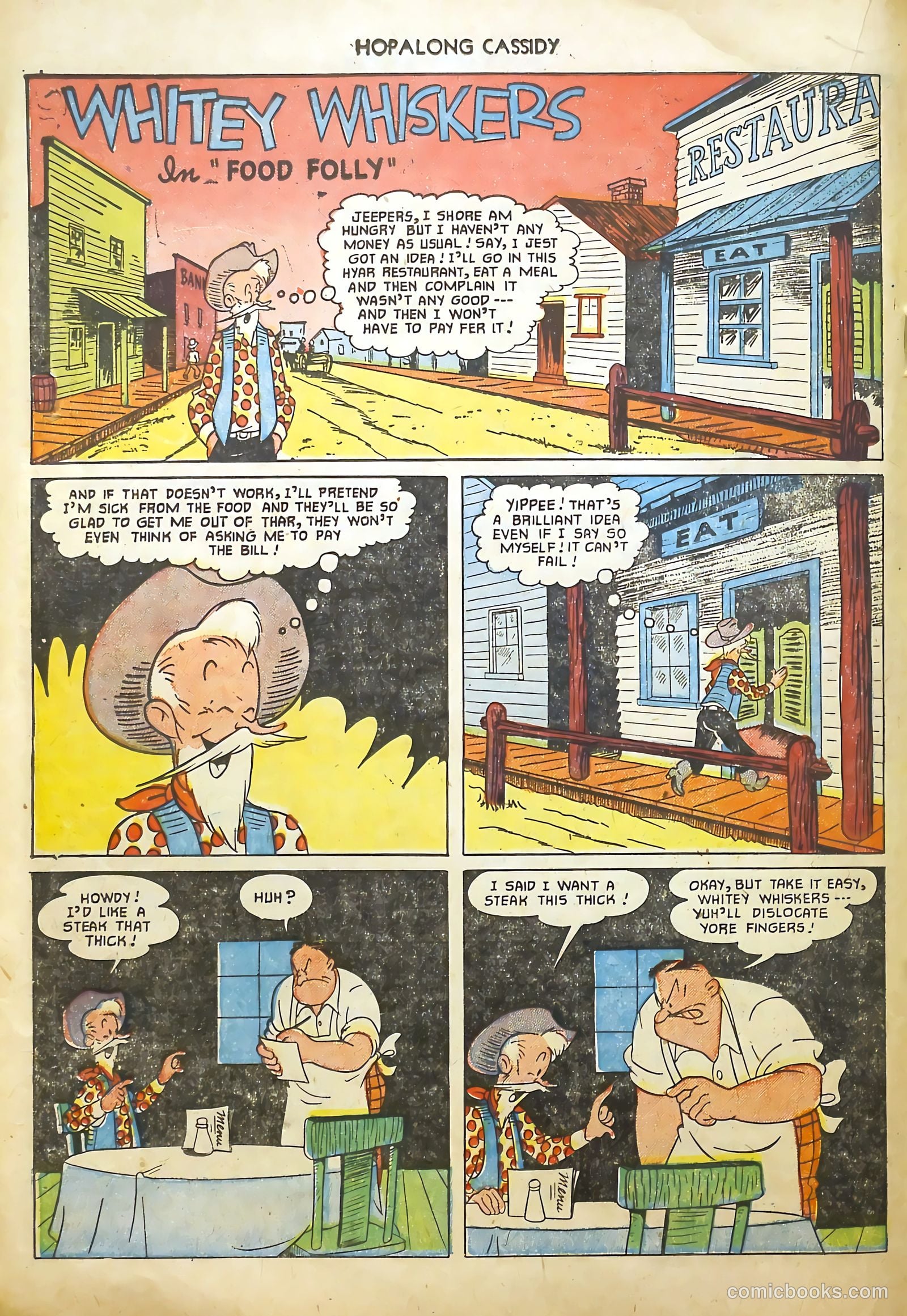 Hopalong Cassidy #59 (1951) — page 18 of 36