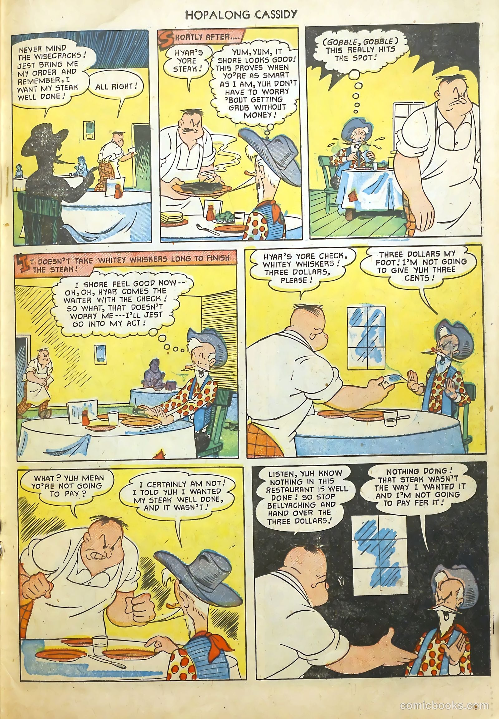 Hopalong Cassidy #59 (1951) — page 19 of 36