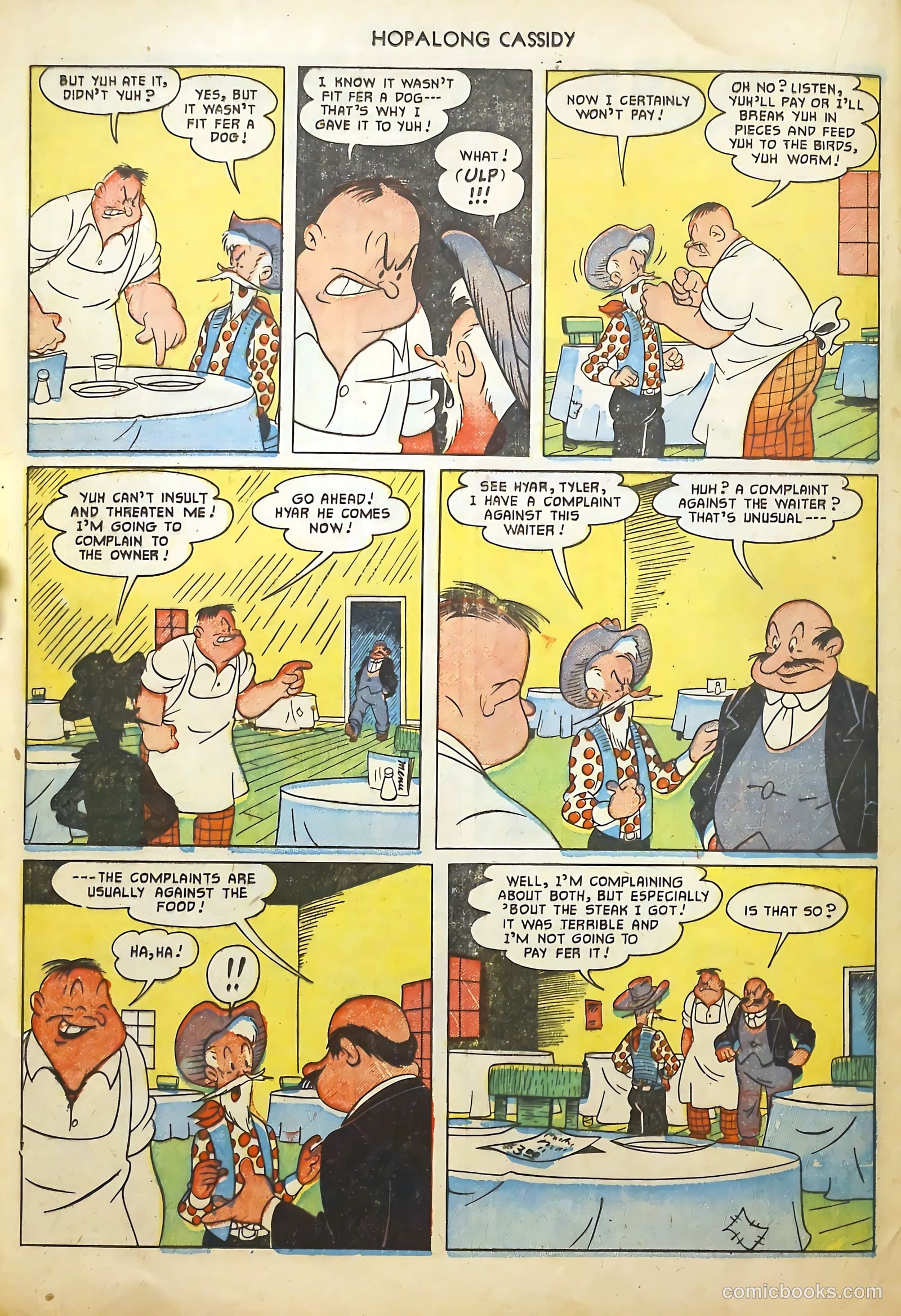 Hopalong Cassidy #59 (1951) — page 20 of 36