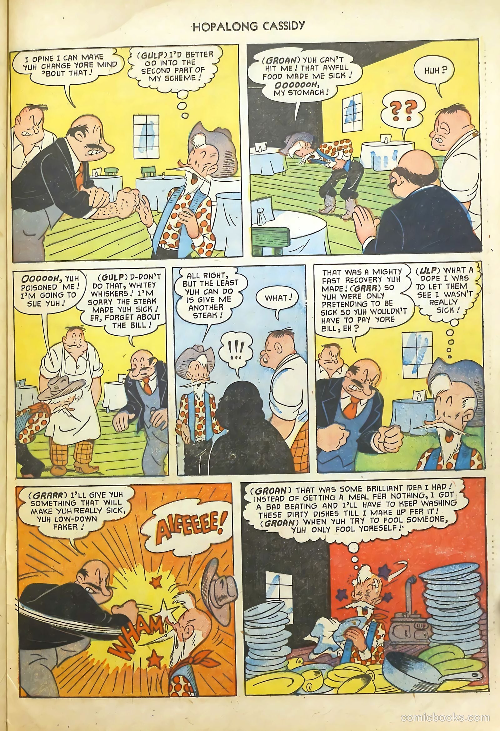 Hopalong Cassidy #59 (1951) — page 21 of 36