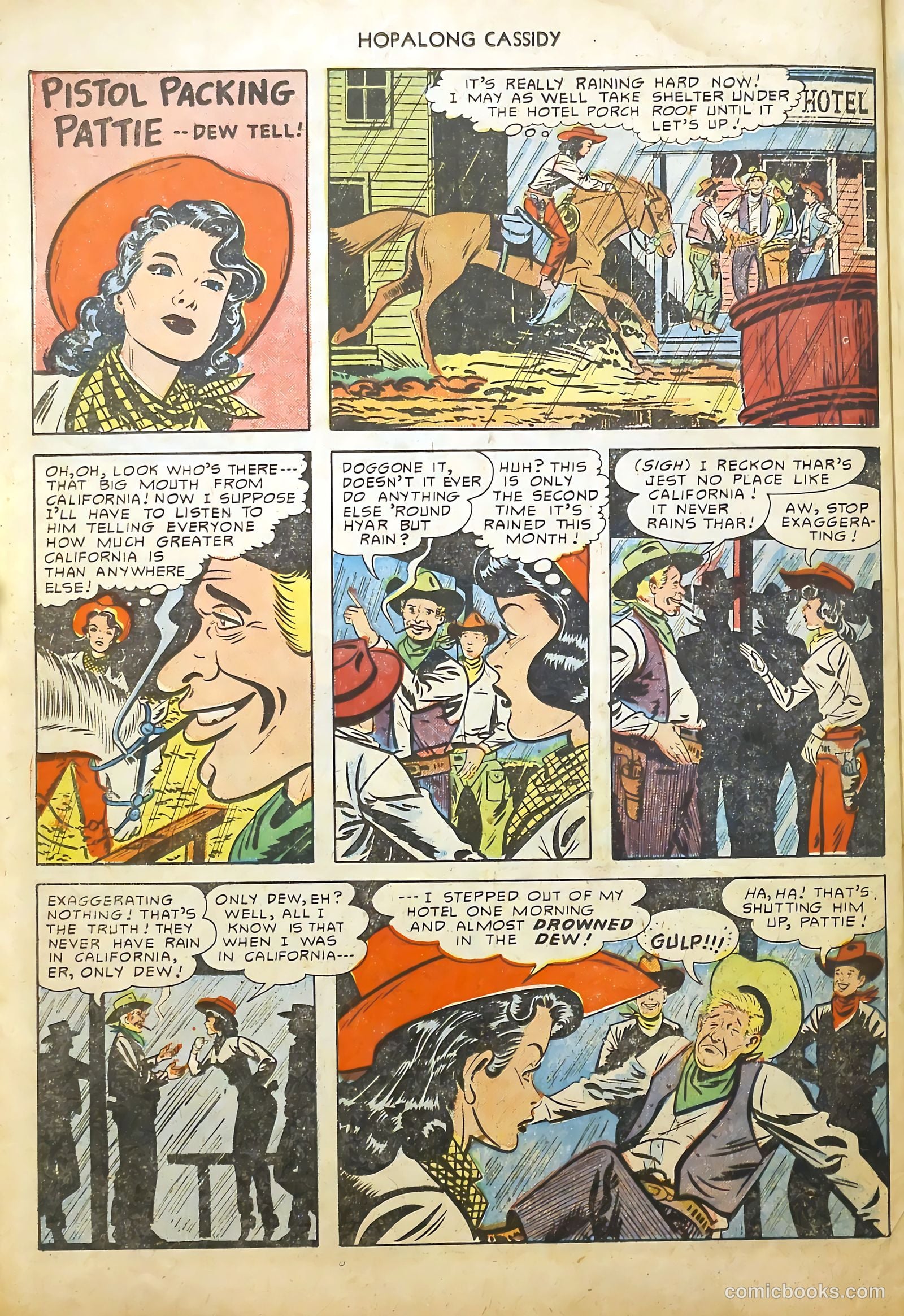 Hopalong Cassidy #59 (1951) — page 22 of 36