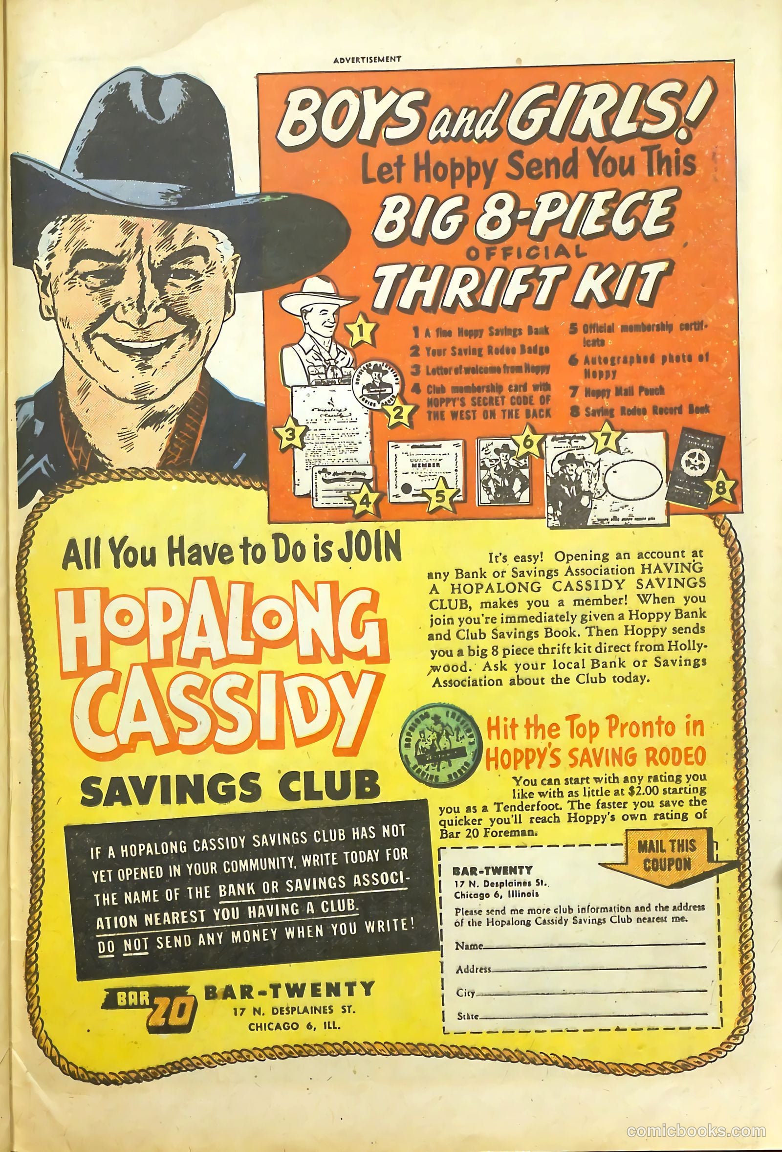 Hopalong Cassidy #59 (1951) — page 25 of 36