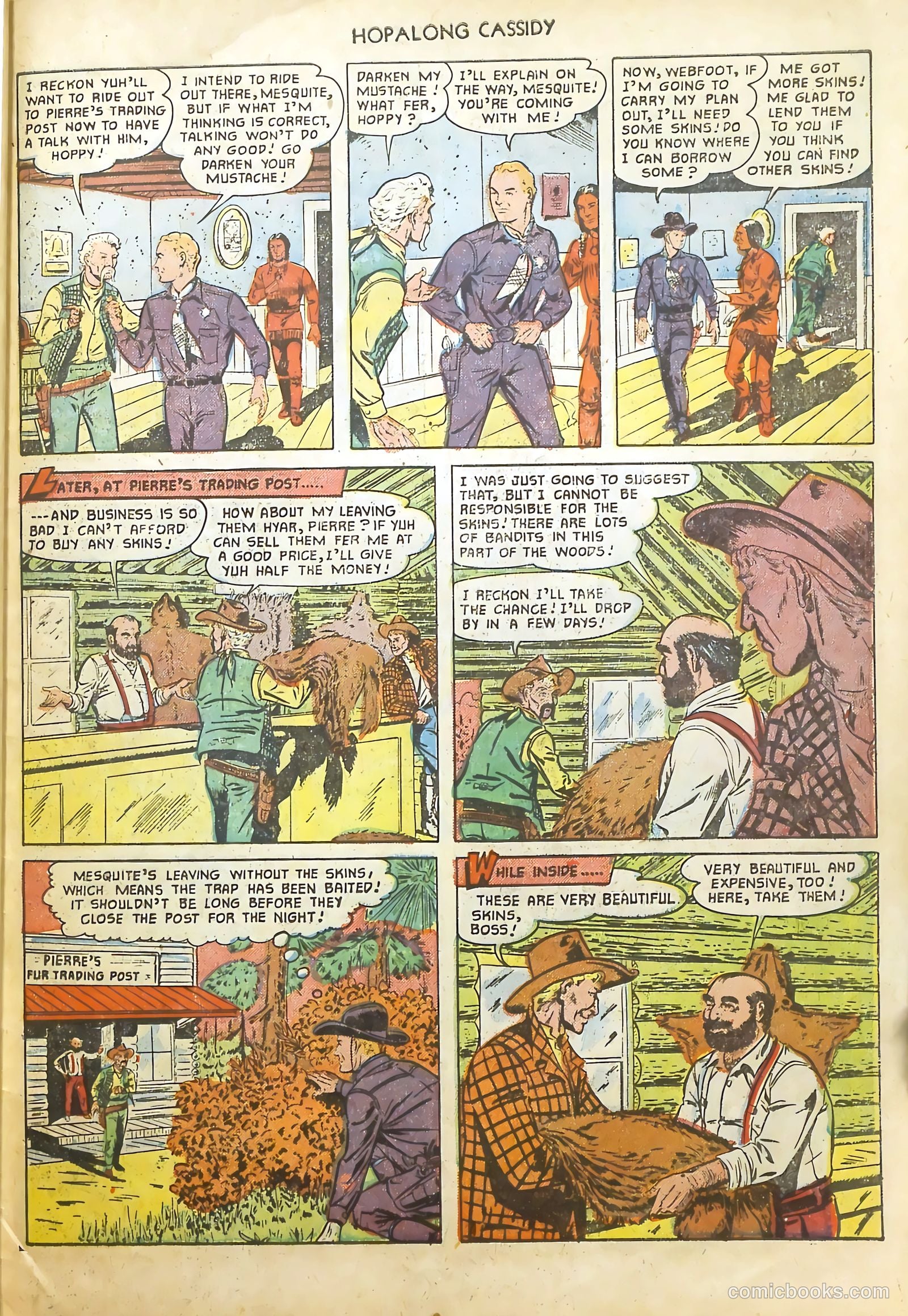 Hopalong Cassidy #59 (1951) — page 27 of 36
