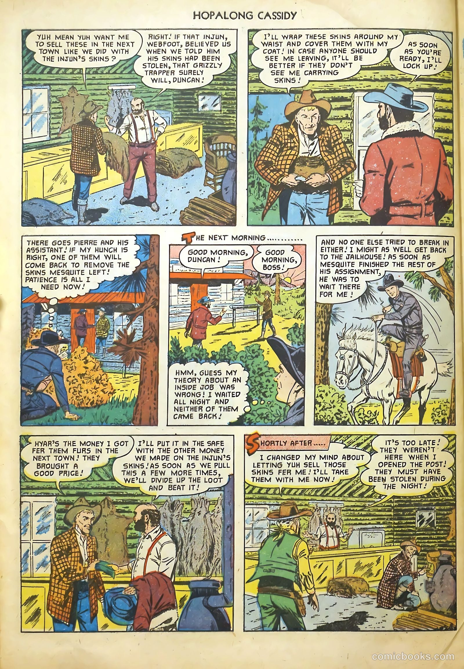 Hopalong Cassidy #59 (1951) — page 28 of 36