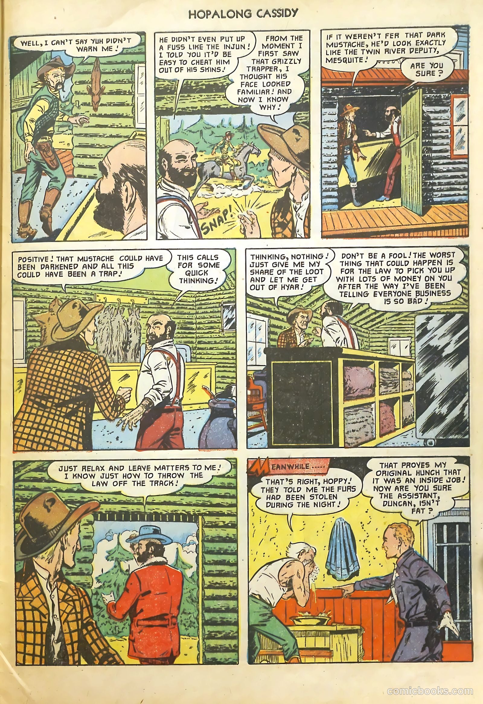 Hopalong Cassidy #59 (1951) — page 29 of 36