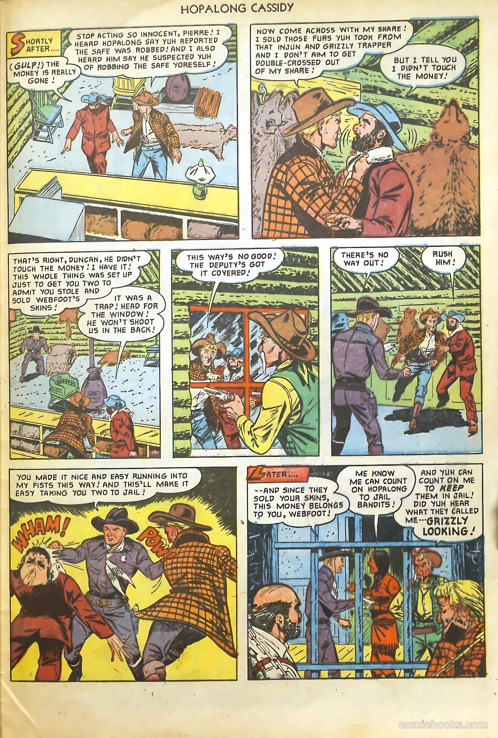 Hopalong Cassidy #59 (1951) — page 33 of 36