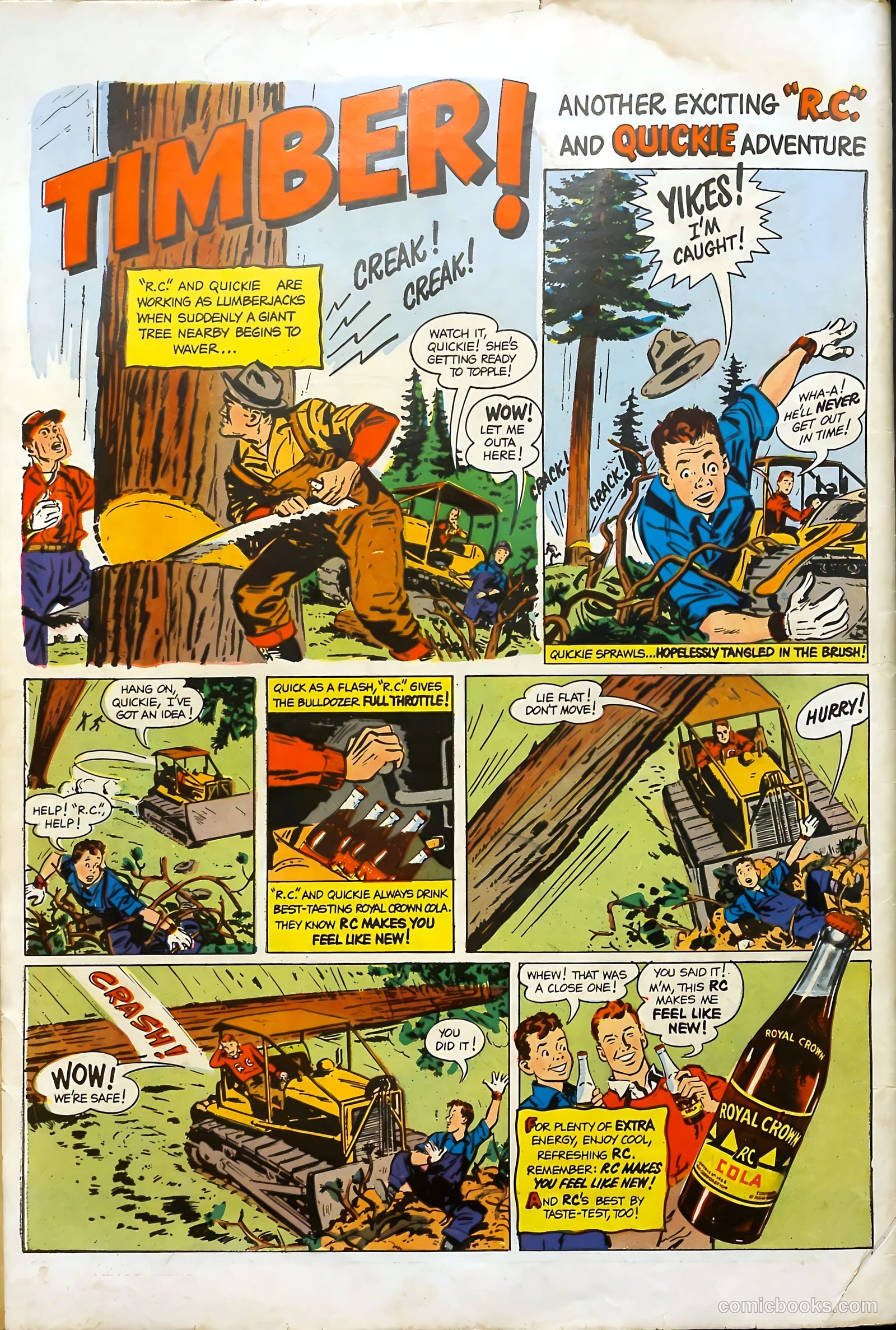 Hopalong Cassidy #59 (1951) — page 36 of 36