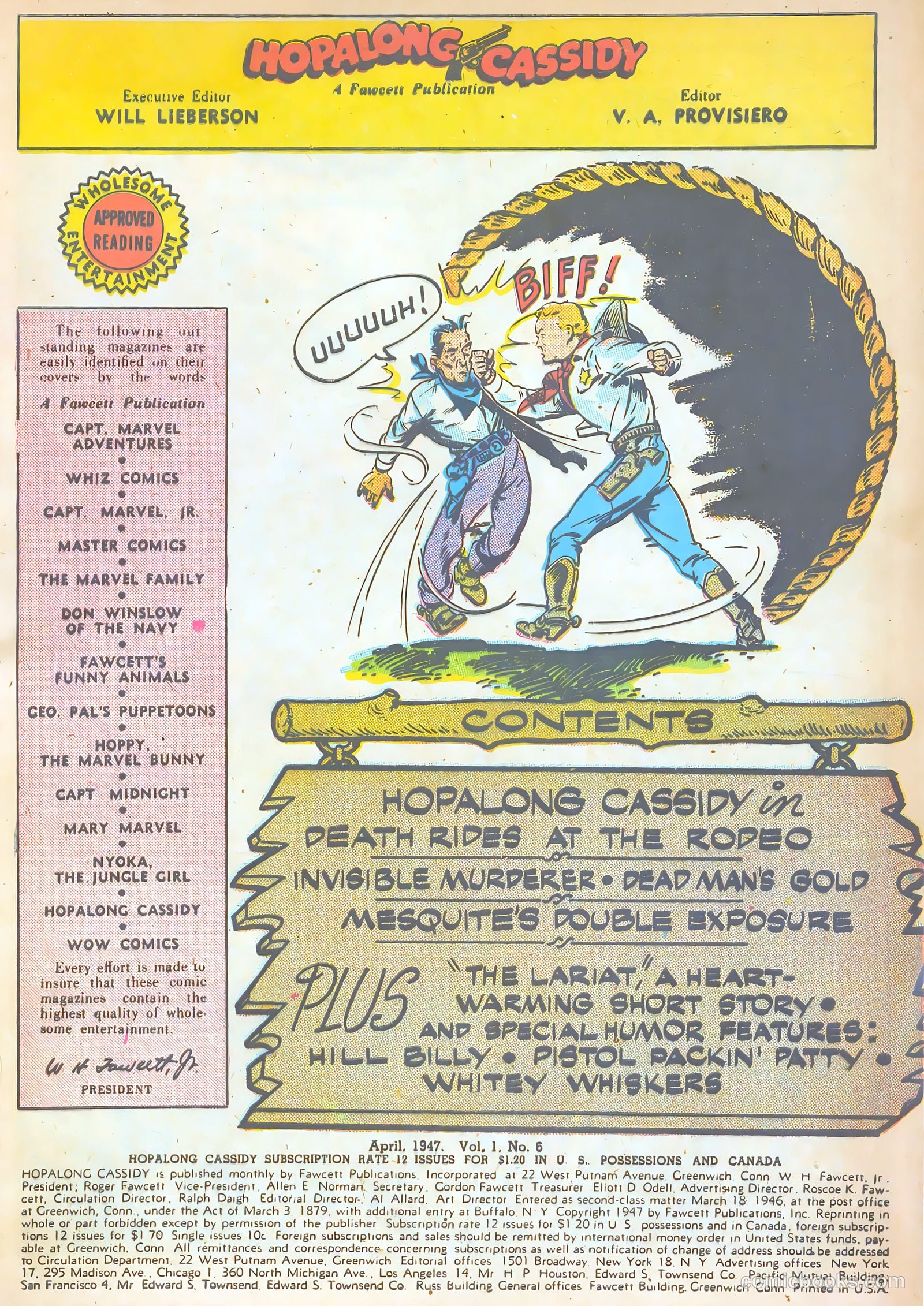 Hopalong Cassidy #6 (1947) — page 3 of 52