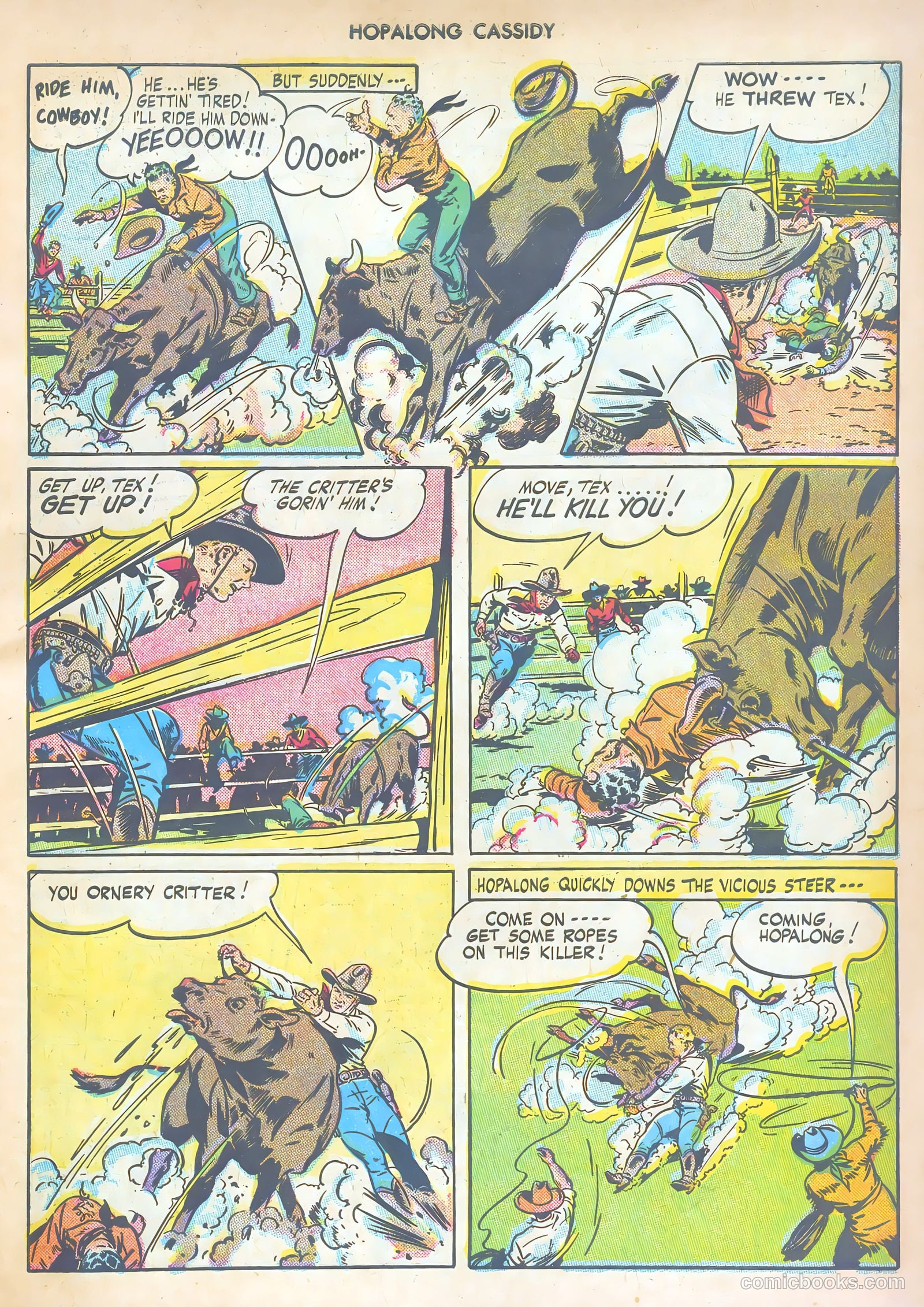 Hopalong Cassidy #6 (1947) — page 5 of 52