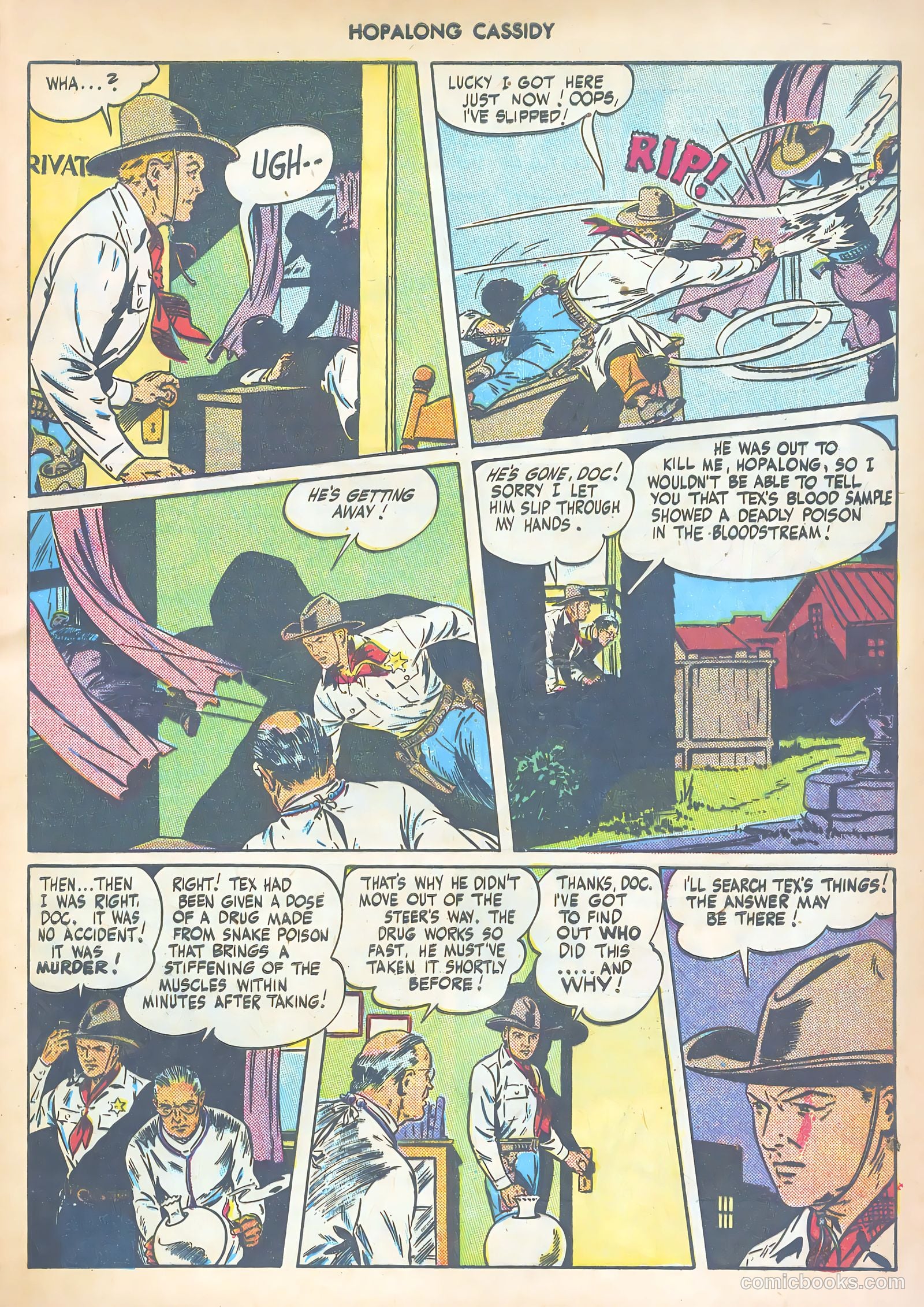 Hopalong Cassidy #6 (1947) — page 7 of 52
