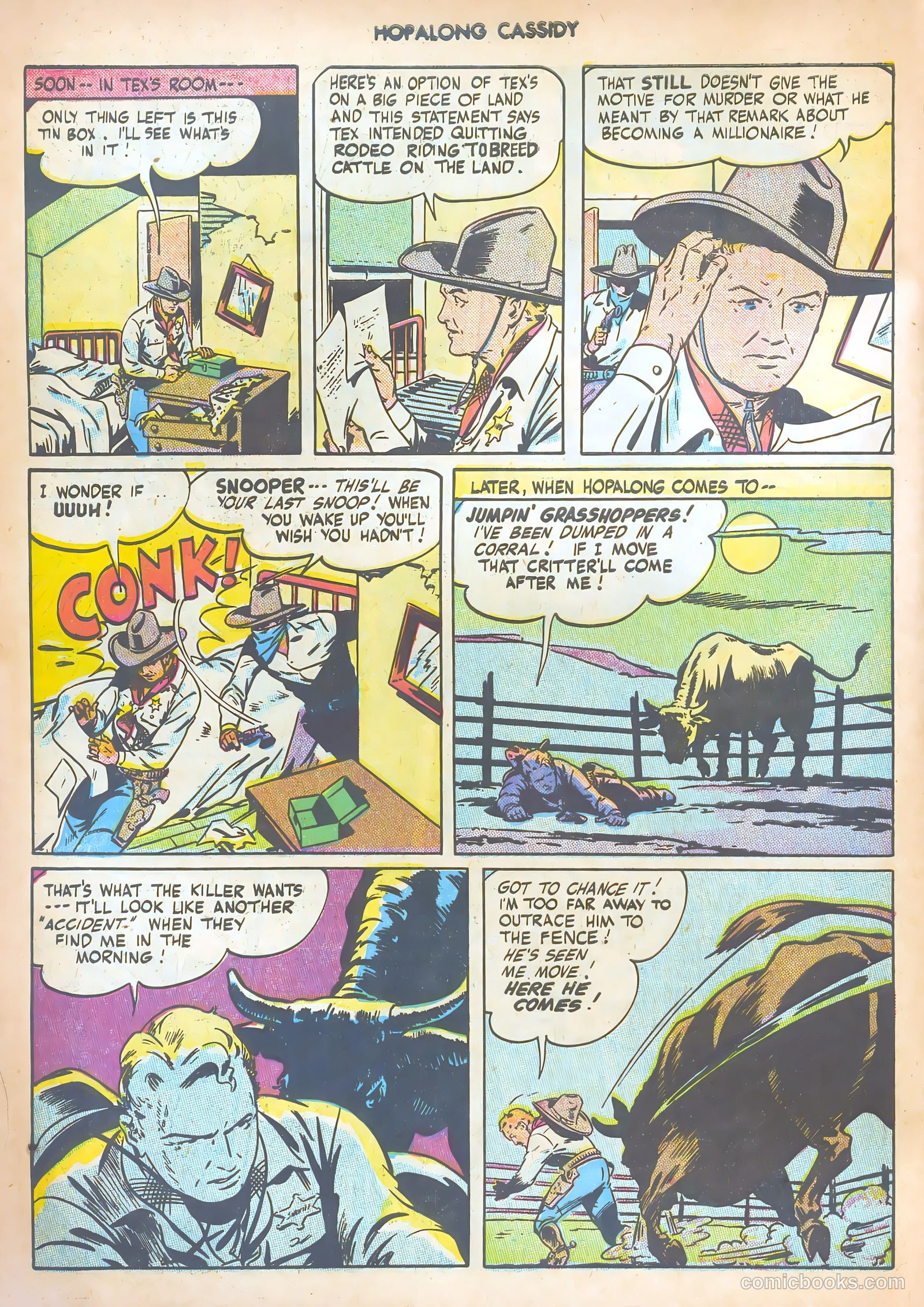 Hopalong Cassidy #6 (1947) — page 8 of 52