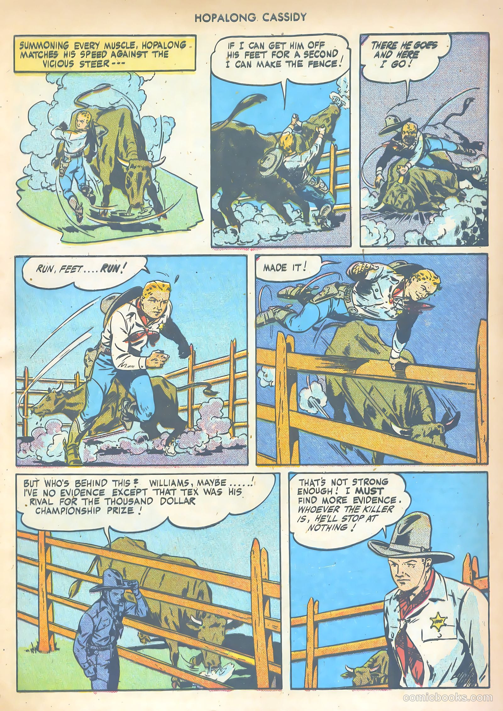 Hopalong Cassidy #6 (1947) — page 9 of 52