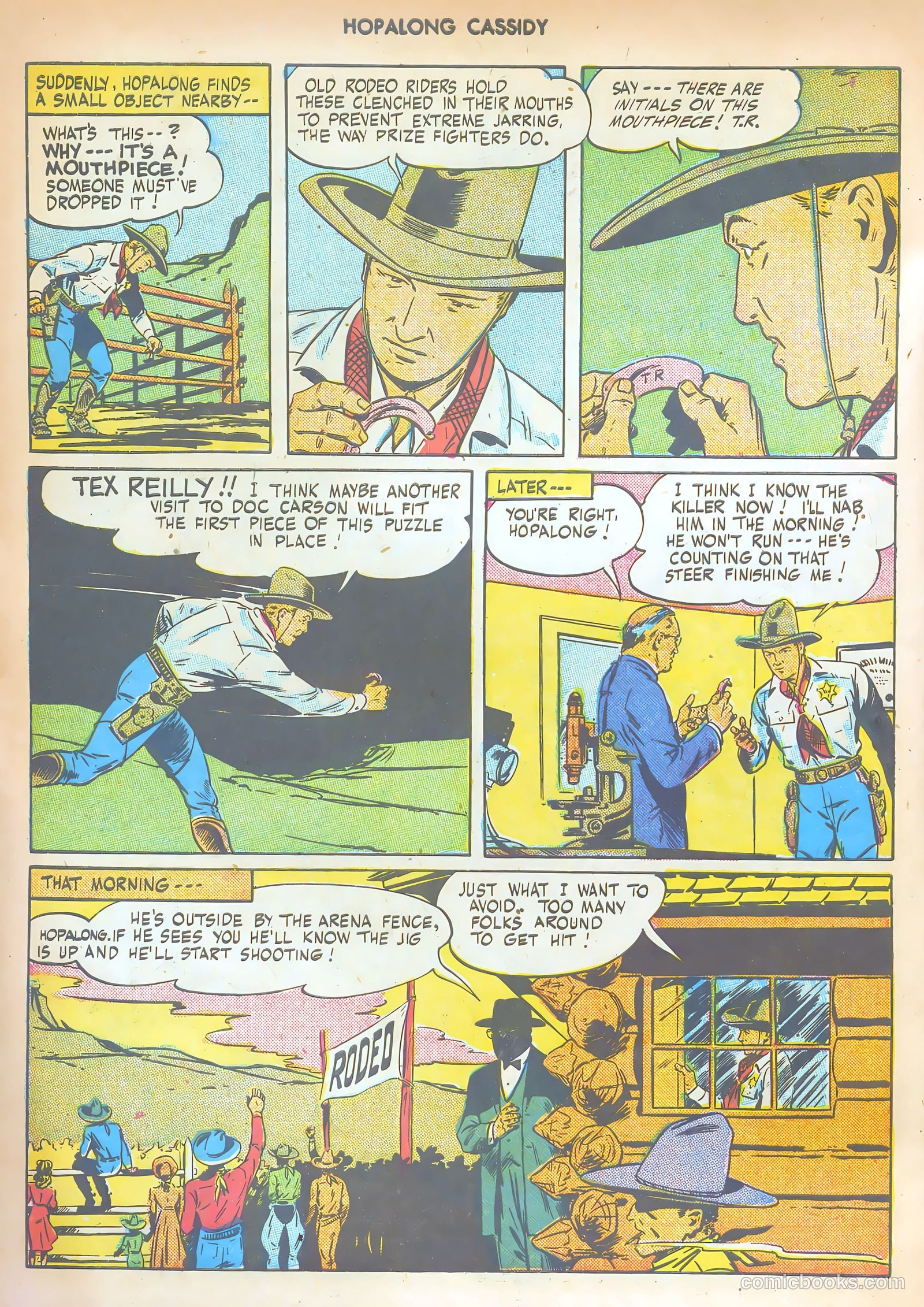 Hopalong Cassidy #6 (1947) — page 10 of 52