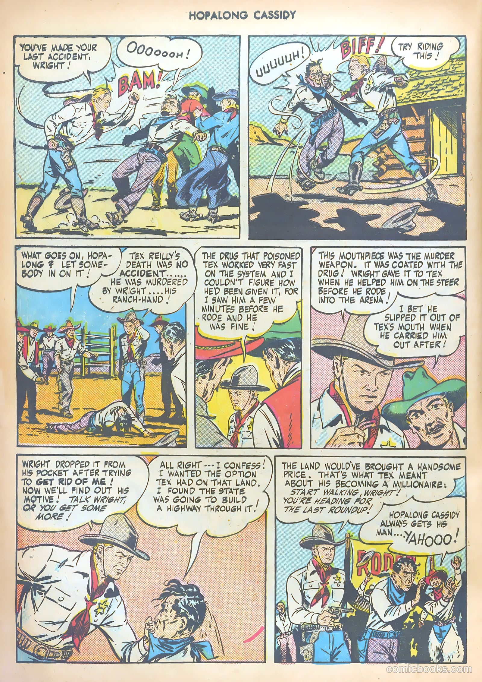 Hopalong Cassidy #6 (1947) — page 12 of 52