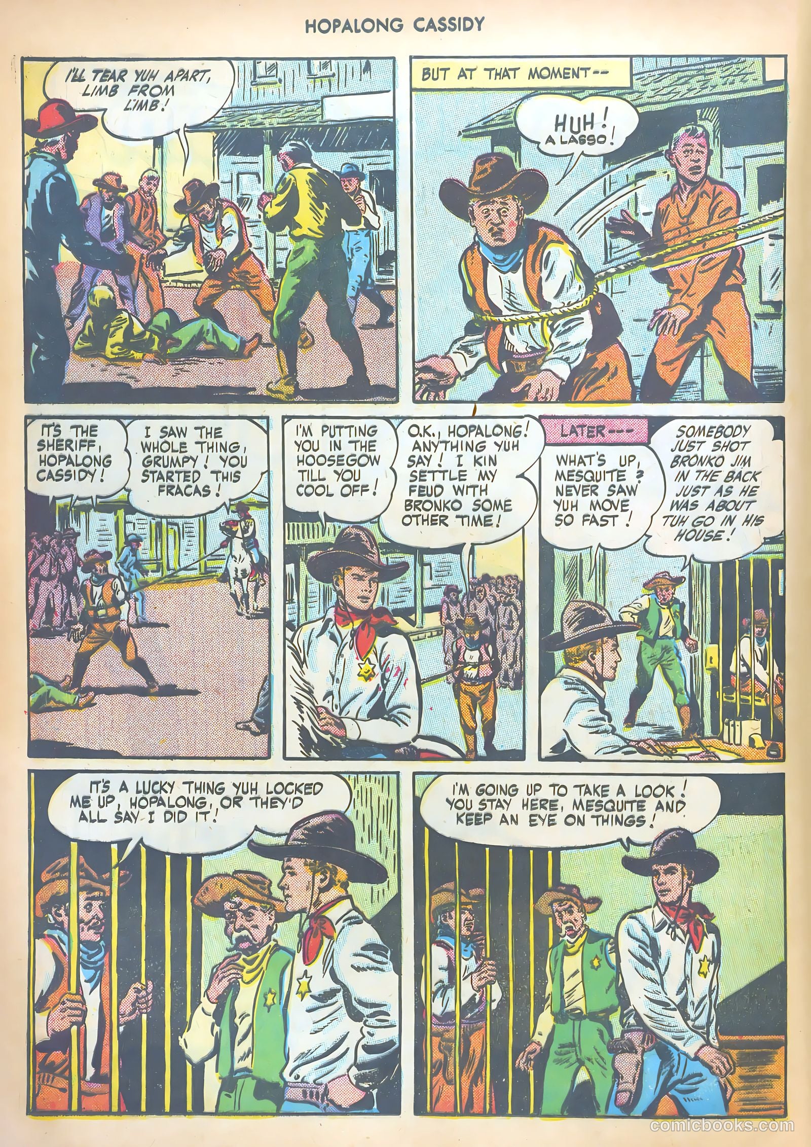 Hopalong Cassidy #6 (1947) — page 16 of 52
