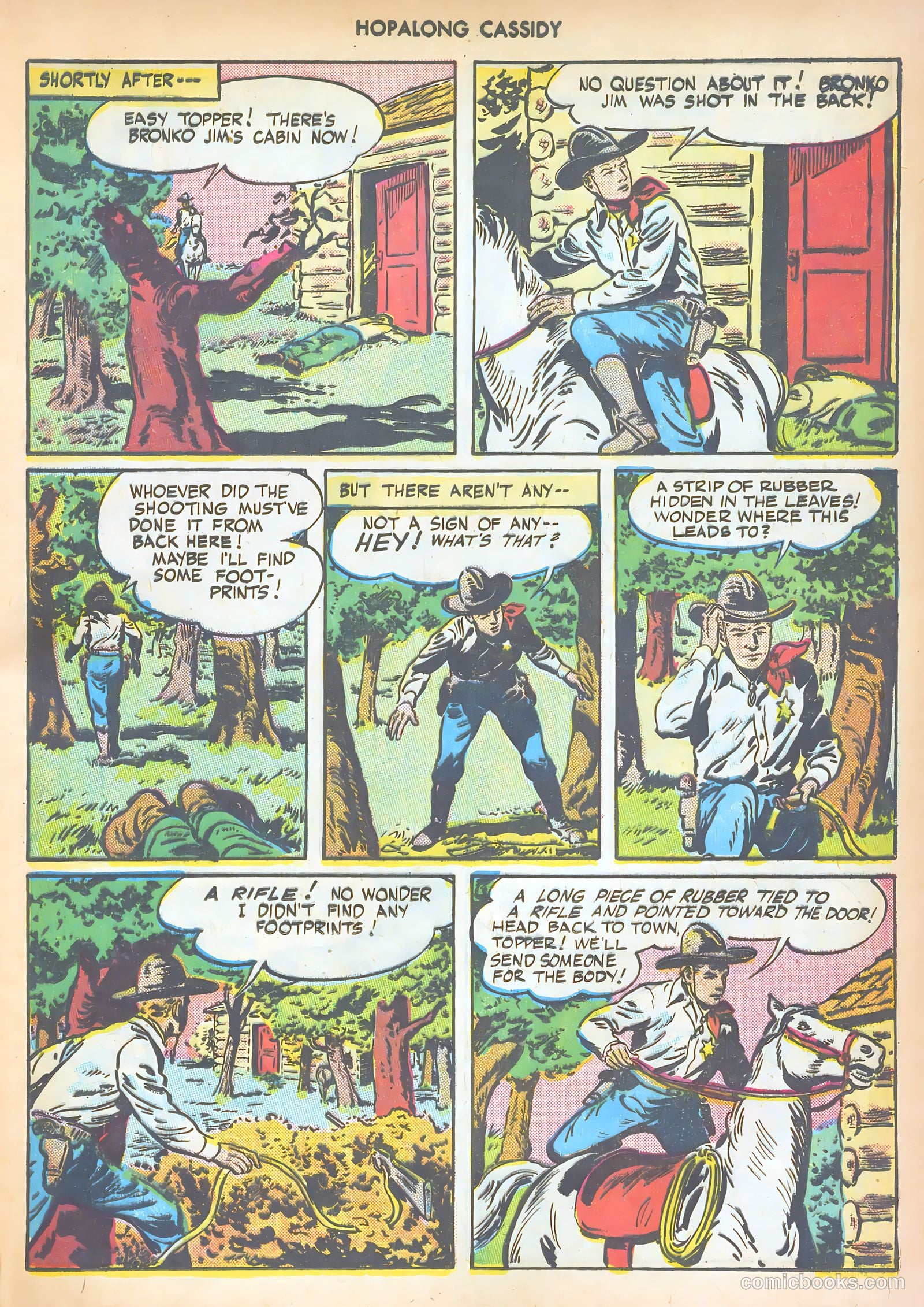 Hopalong Cassidy #6 (1947) — page 17 of 52