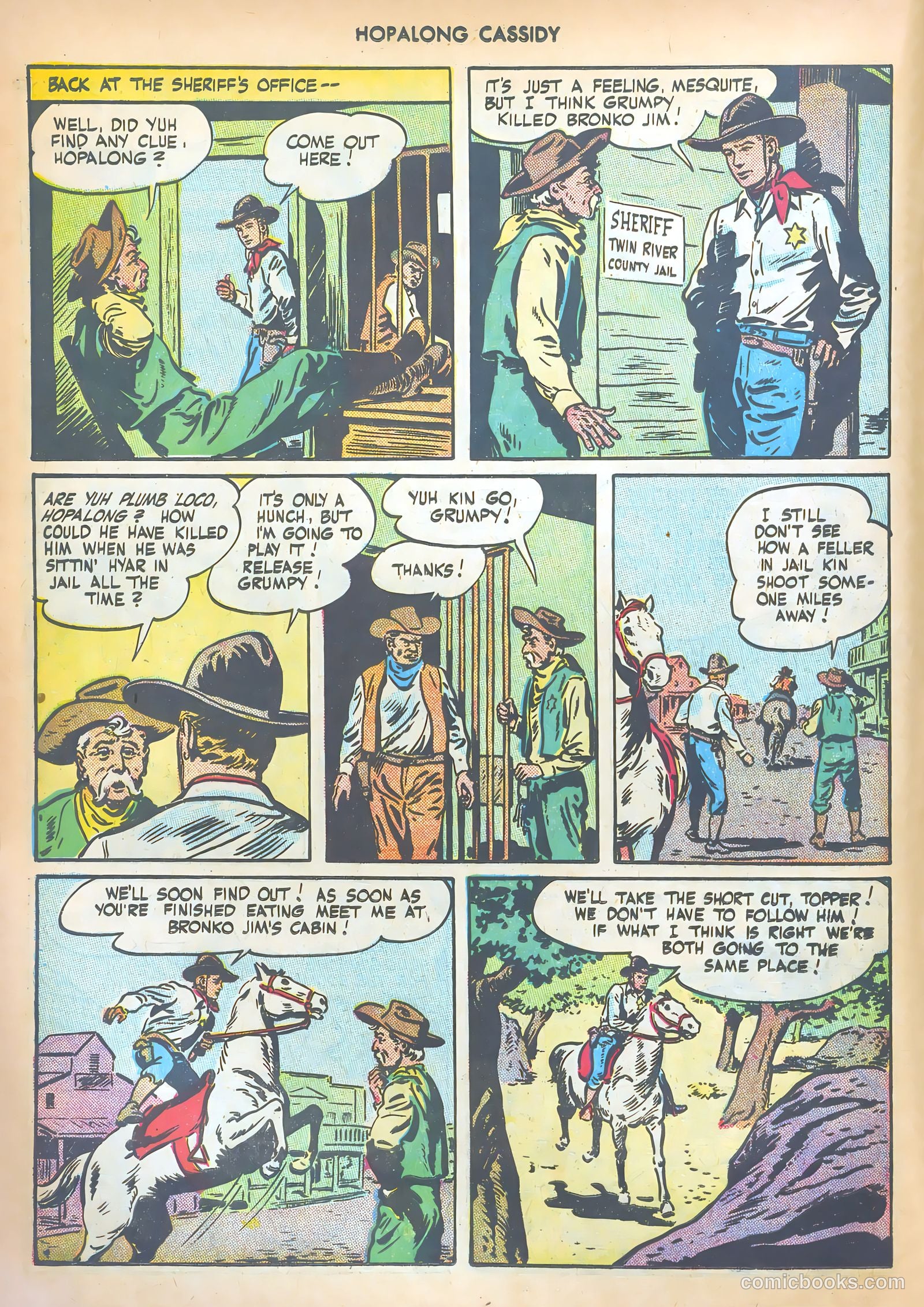 Hopalong Cassidy #6 (1947) — page 18 of 52