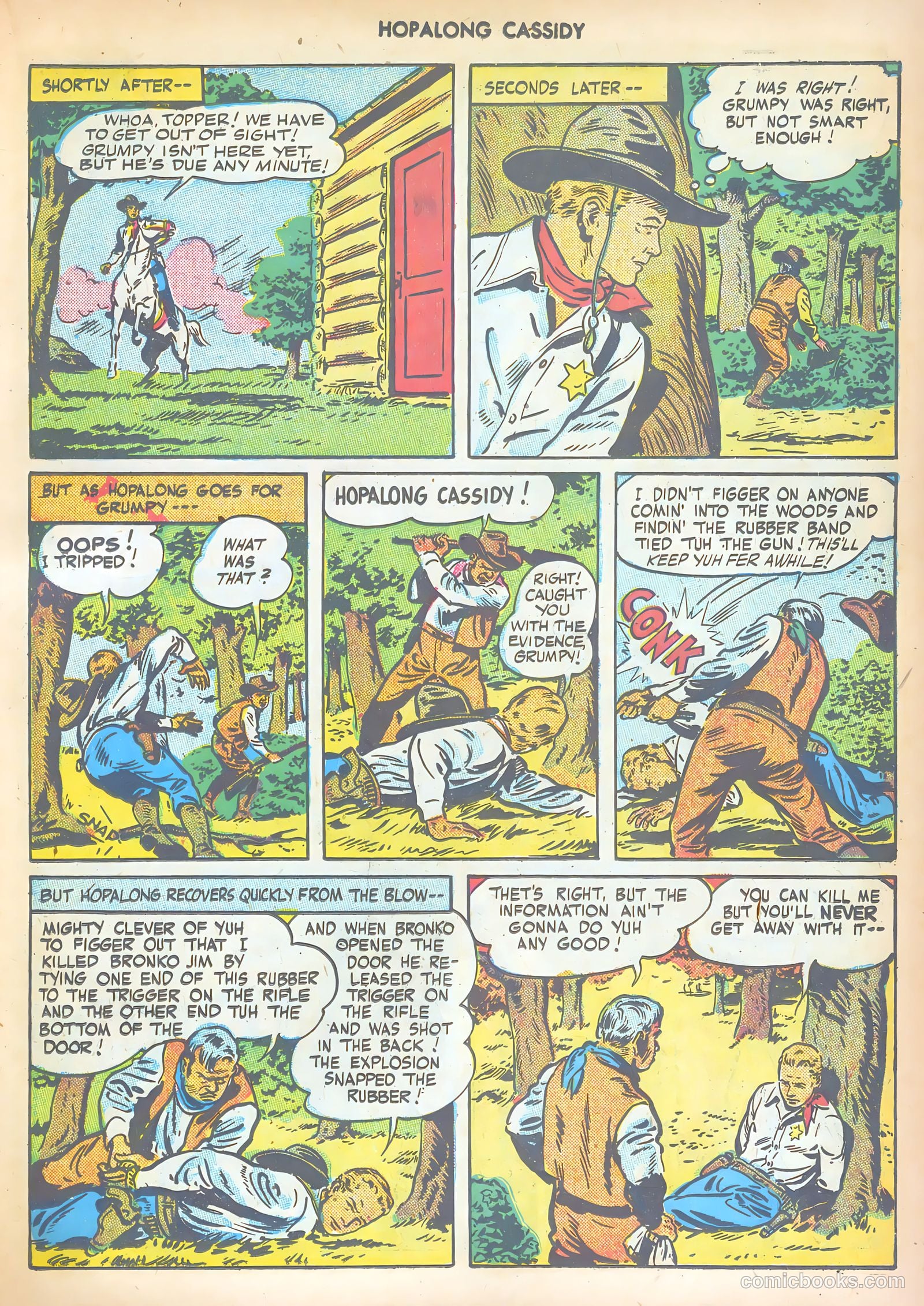 Hopalong Cassidy #6 (1947) — page 19 of 52