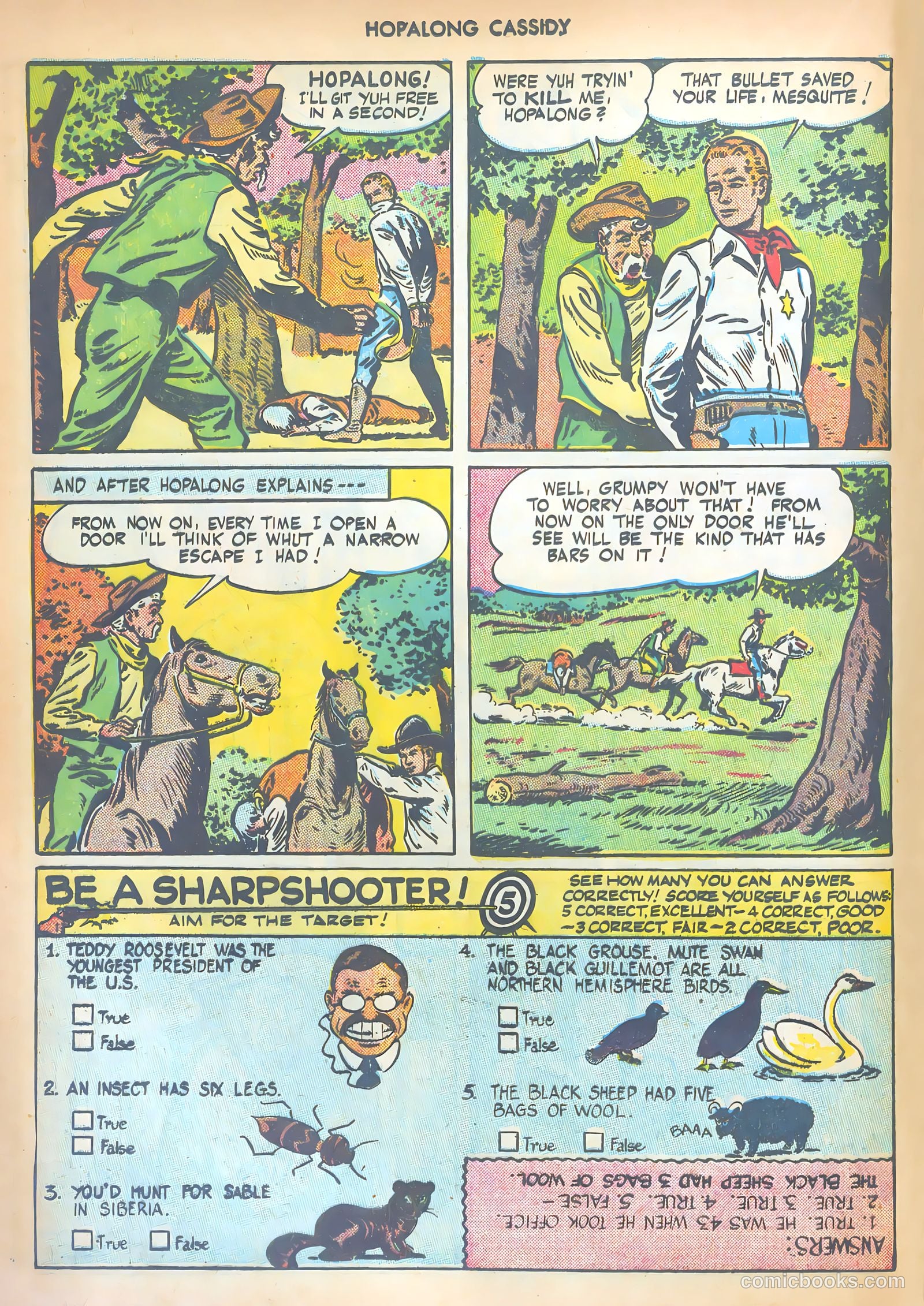 Hopalong Cassidy #6 (1947) — page 22 of 52
