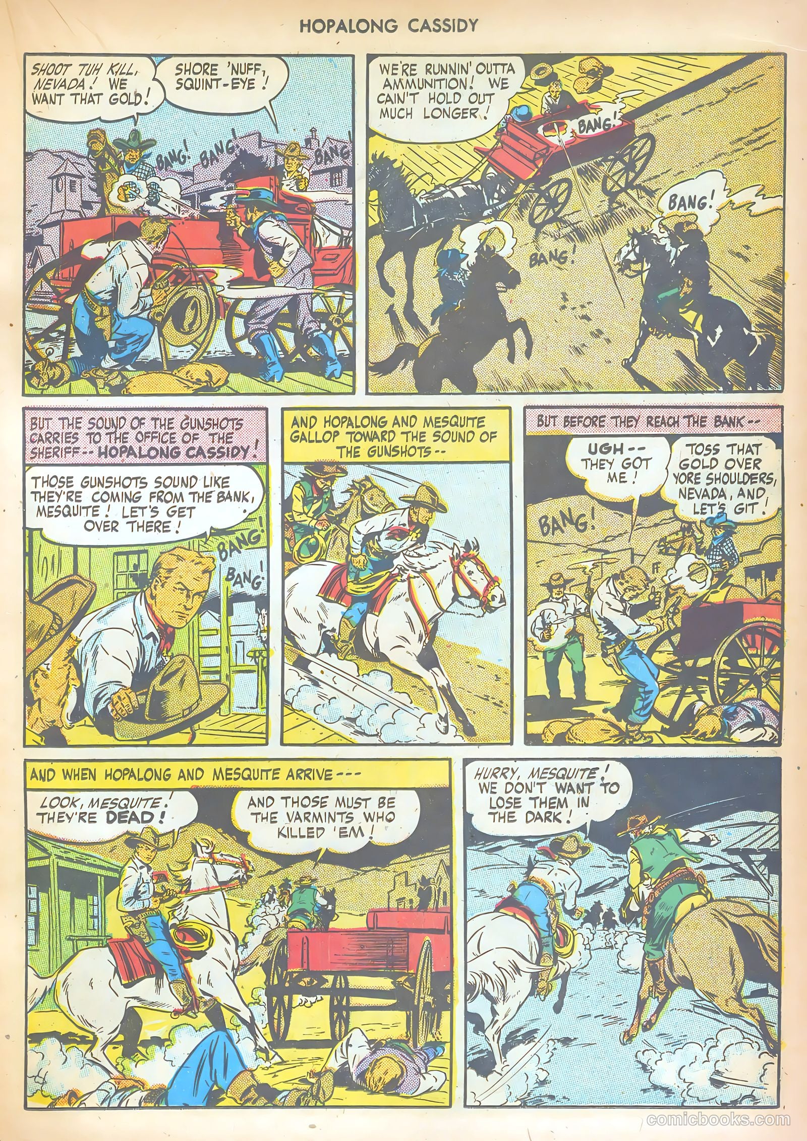 Hopalong Cassidy #6 (1947) — page 25 of 52