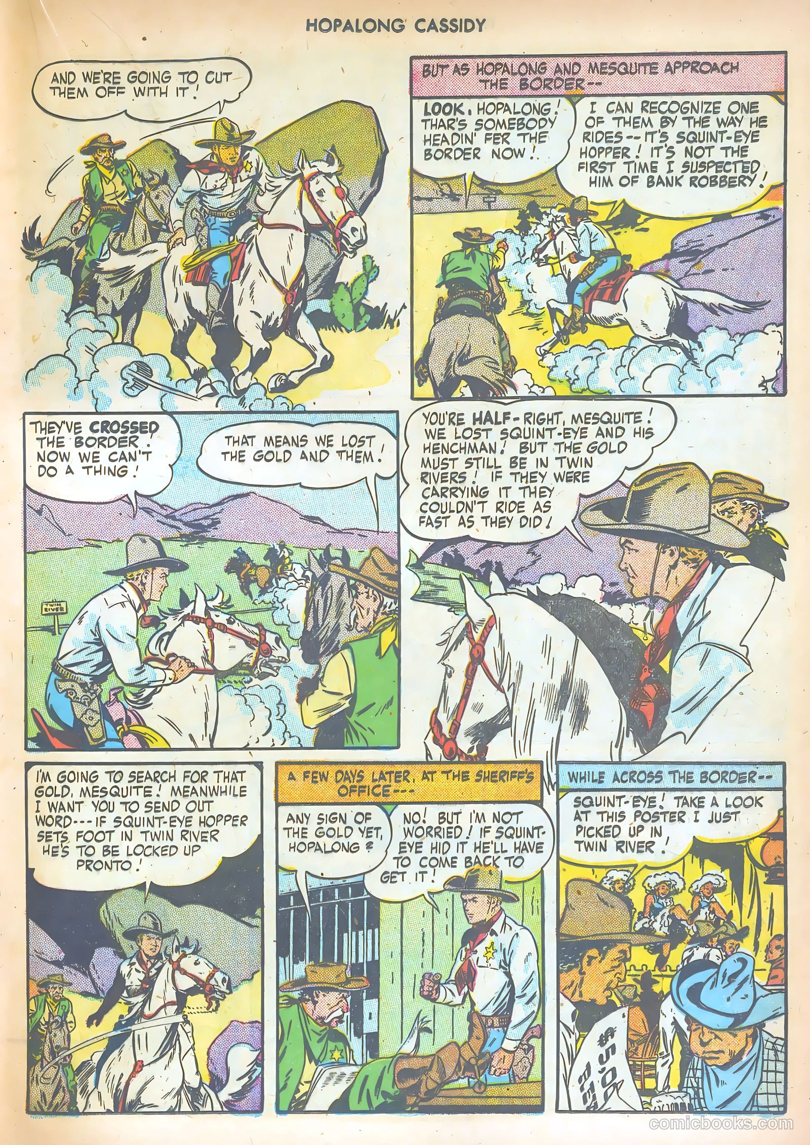 Hopalong Cassidy #6 (1947) — page 27 of 52