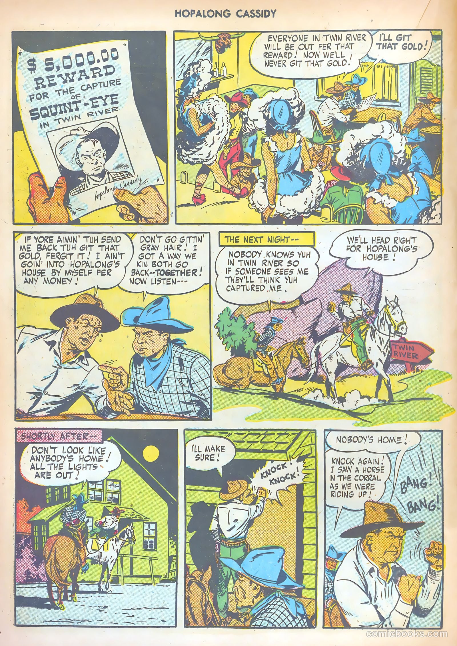 Hopalong Cassidy #6 (1947) — page 28 of 52