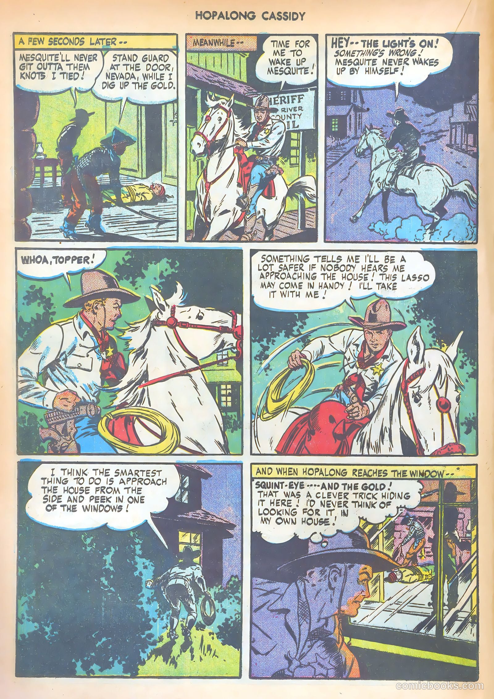 Hopalong Cassidy #6 (1947) — page 30 of 52