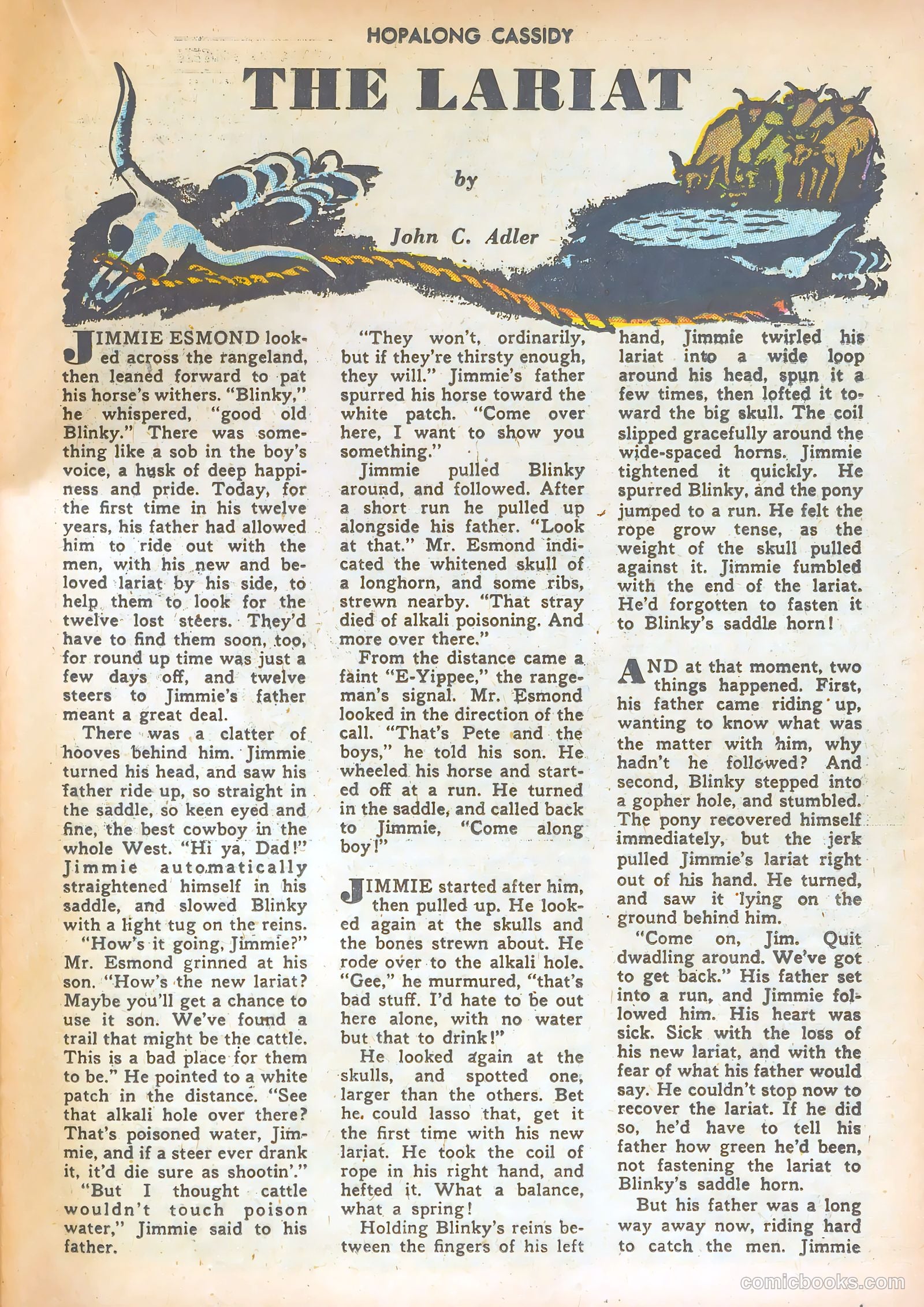 Hopalong Cassidy #6 (1947) — page 33 of 52