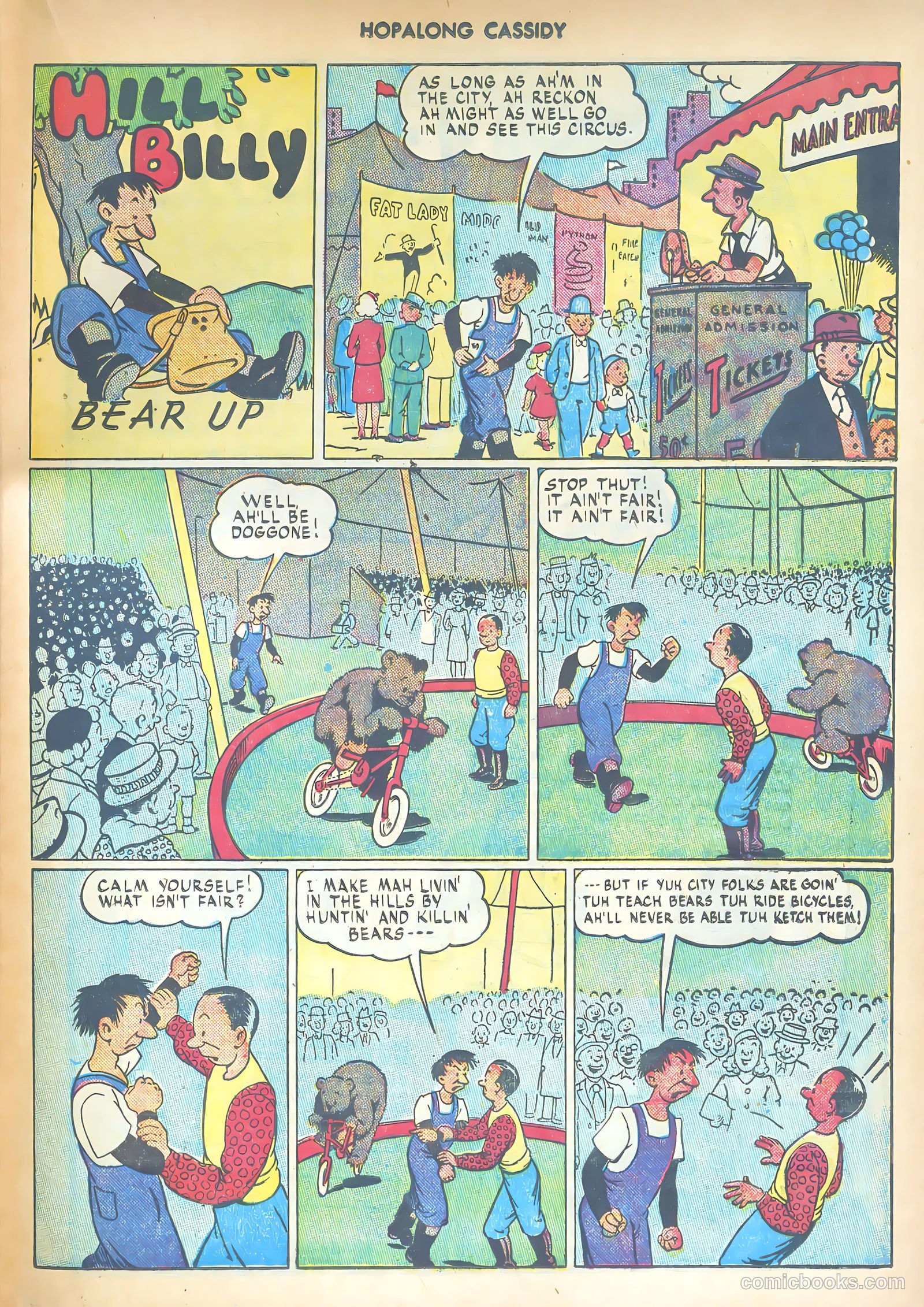 Hopalong Cassidy #6 (1947) — page 35 of 52
