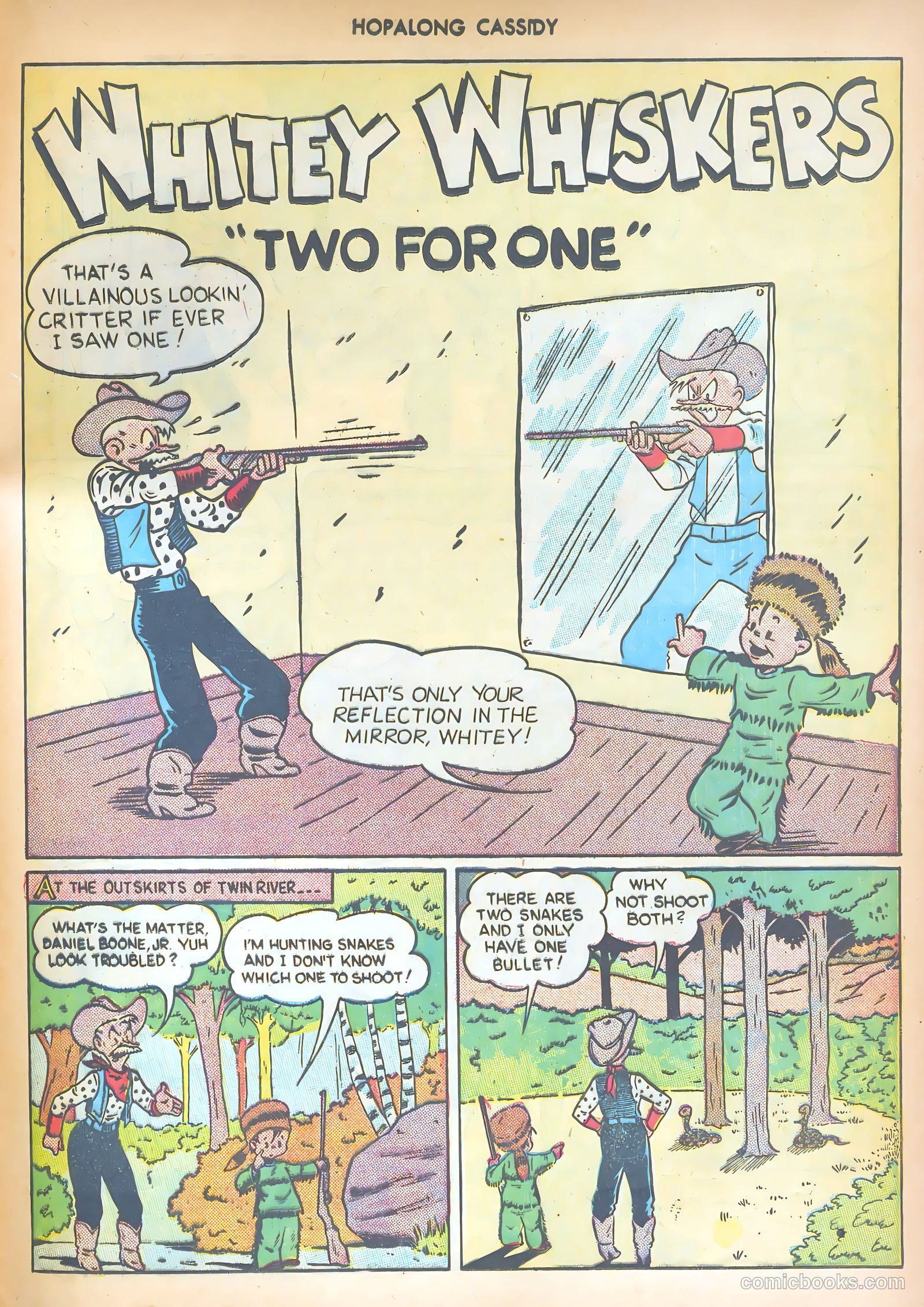 Hopalong Cassidy #6 (1947) — page 37 of 52