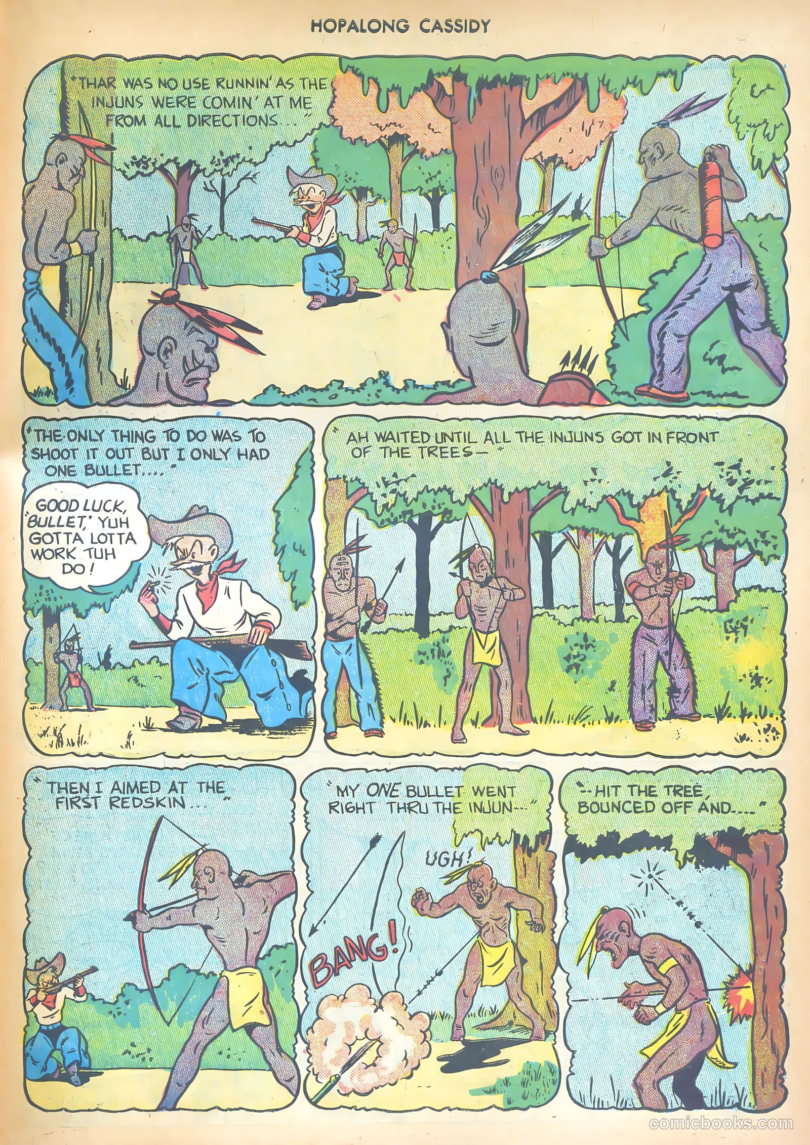 Hopalong Cassidy #6 (1947) — page 39 of 52