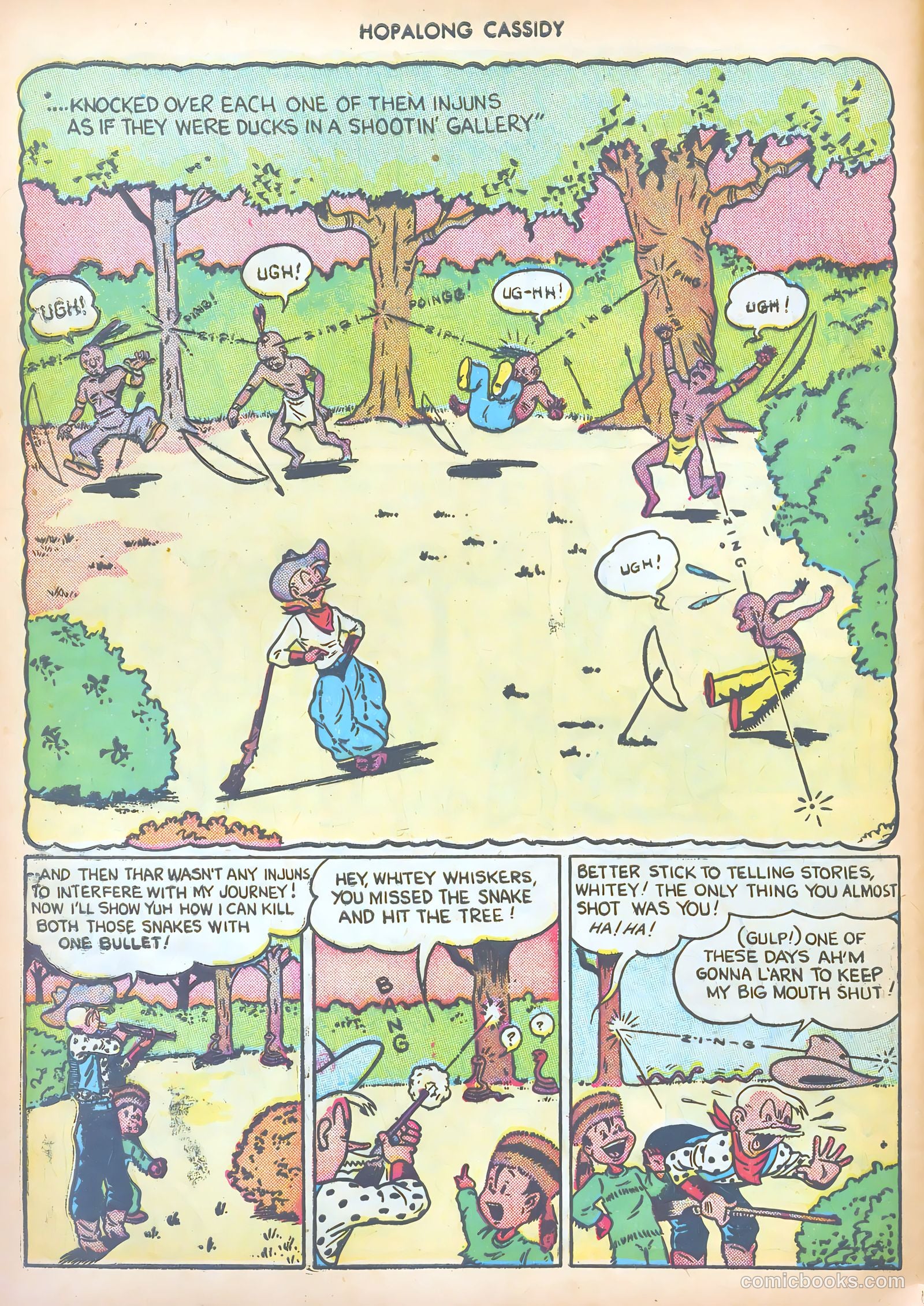 Hopalong Cassidy #6 (1947) — page 40 of 52