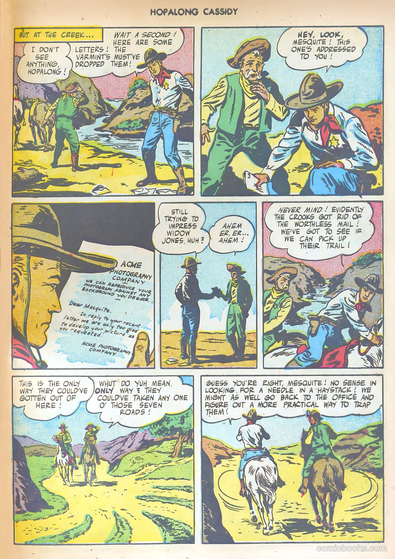 Hopalong Cassidy #6 (1947) — page 43 of 52