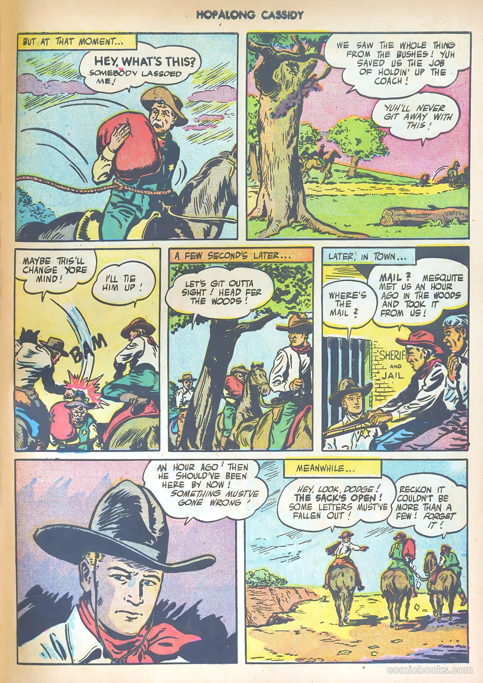 Hopalong Cassidy #6 (1947) — page 45 of 52
