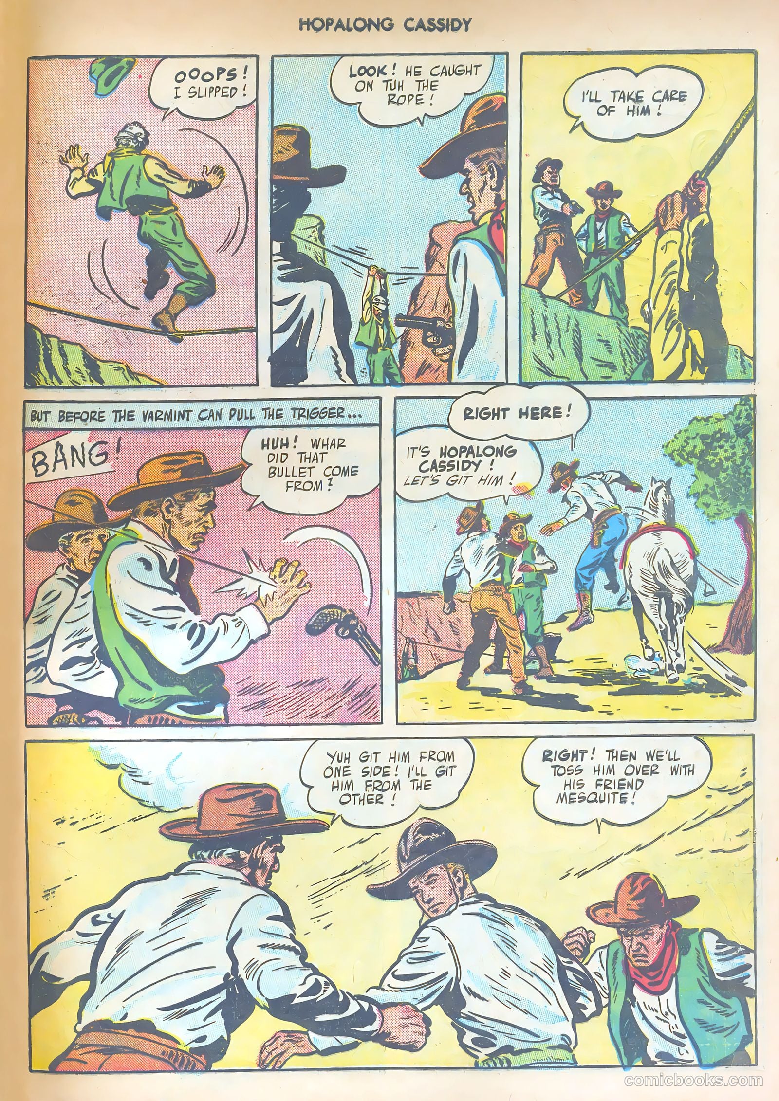 Hopalong Cassidy #6 (1947) — page 47 of 52