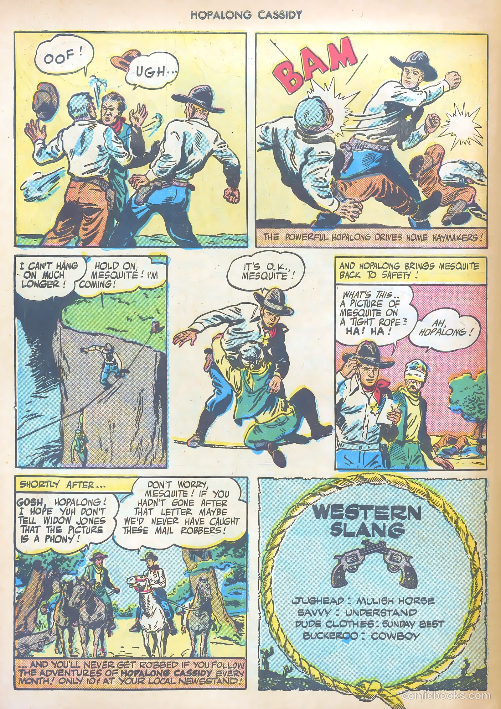 Hopalong Cassidy #6 (1947) — page 48 of 52