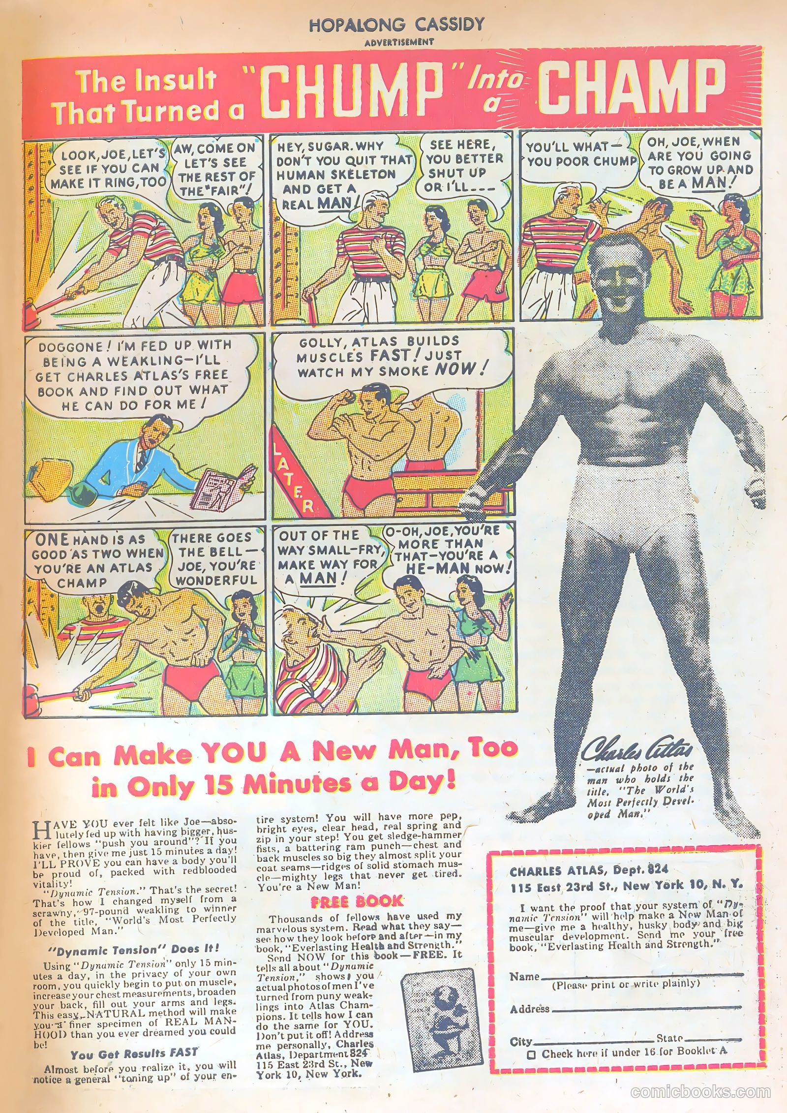 Hopalong Cassidy #6 (1947) — page 49 of 52