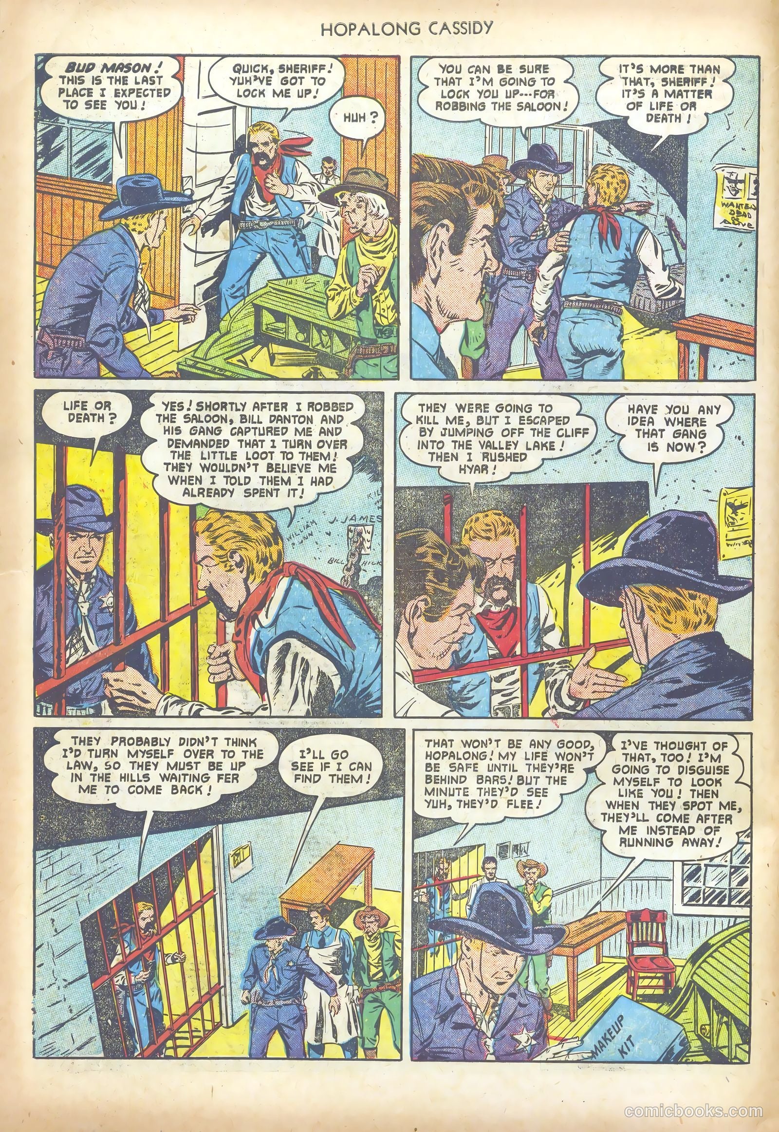 Hopalong Cassidy #60 (1951) — page 6 of 36